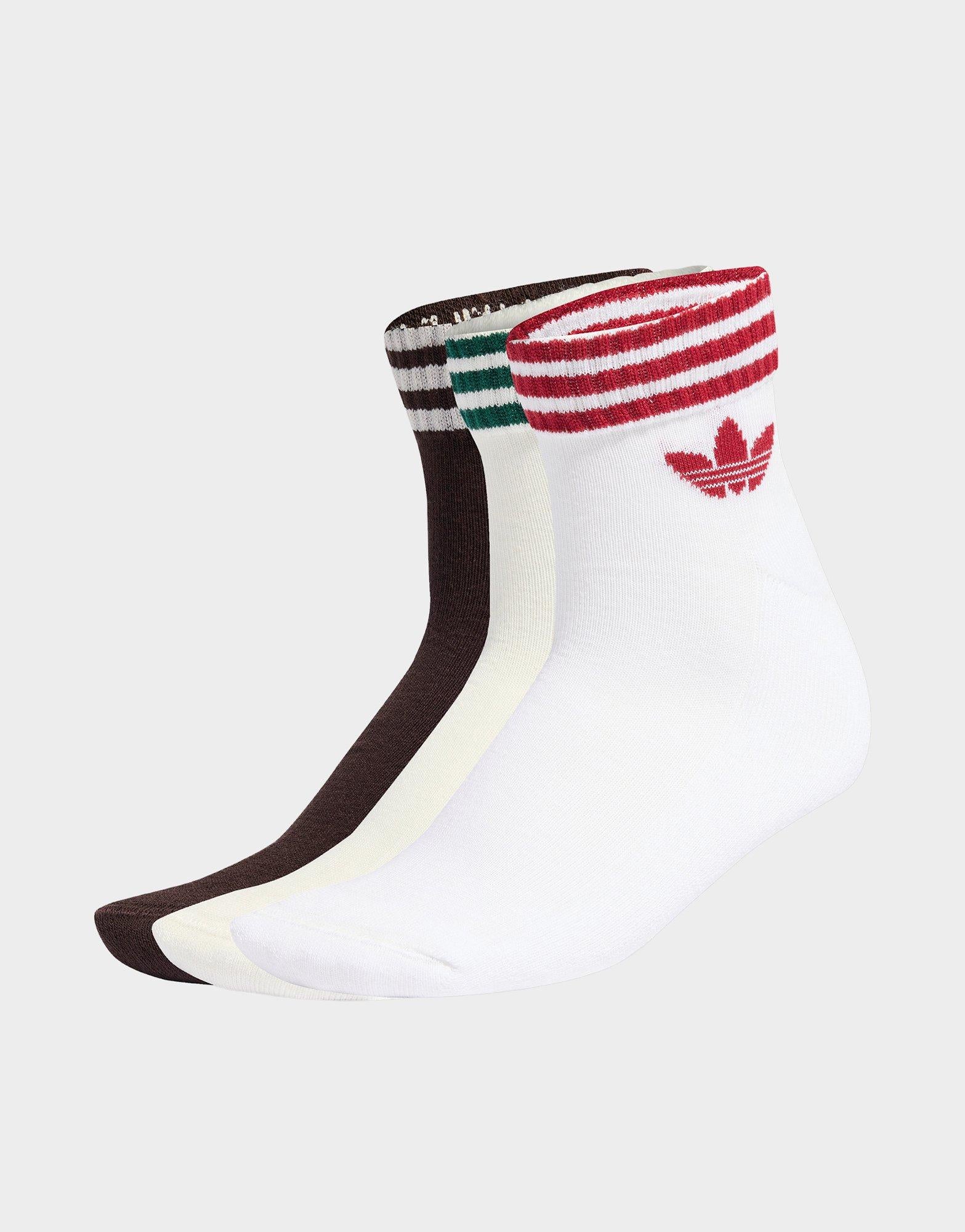 3-Stripes Ankle Socks 3 Pairs