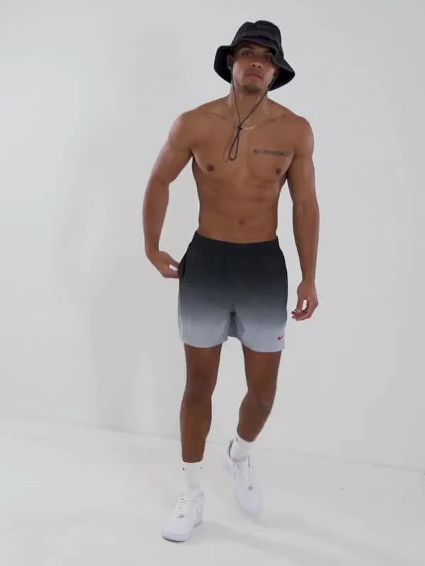 All Over Print Fade Swim Shorts - Image 6