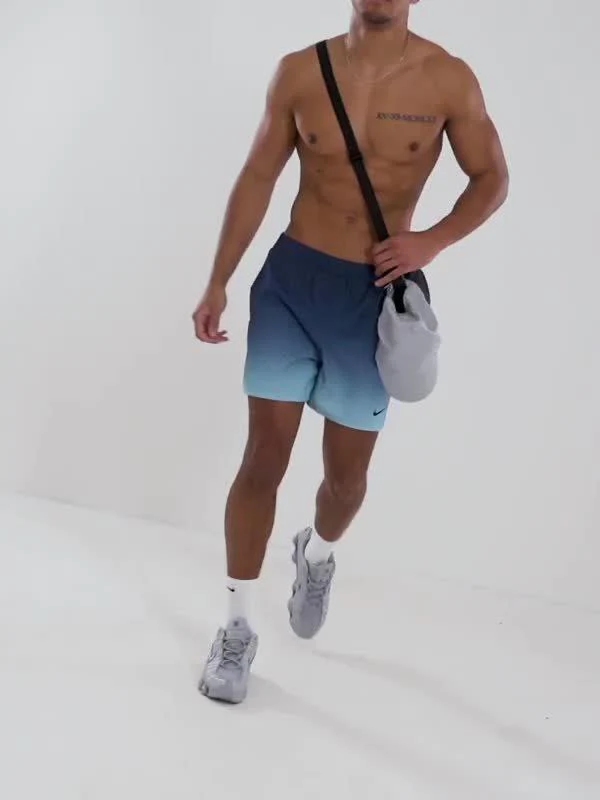 All Over Print Fade Swim Shorts - Image 6
