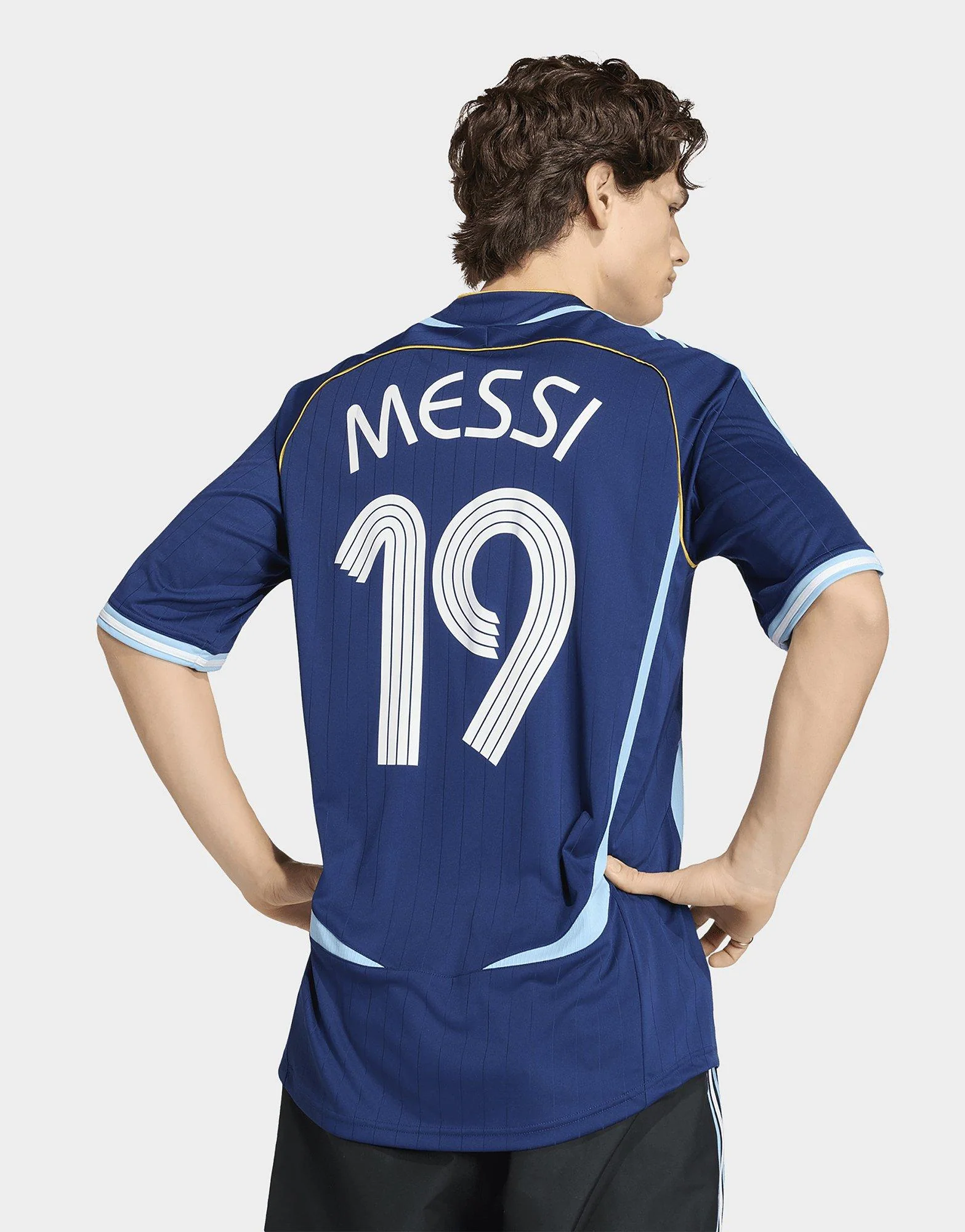 Argentina Away Messi Jersey 2006 - Image 3