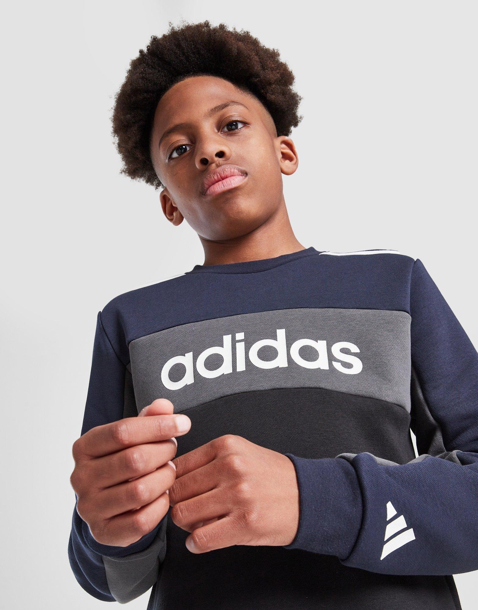 Badge Of Sport Colour Block Tracksuit Junior's - Image 3