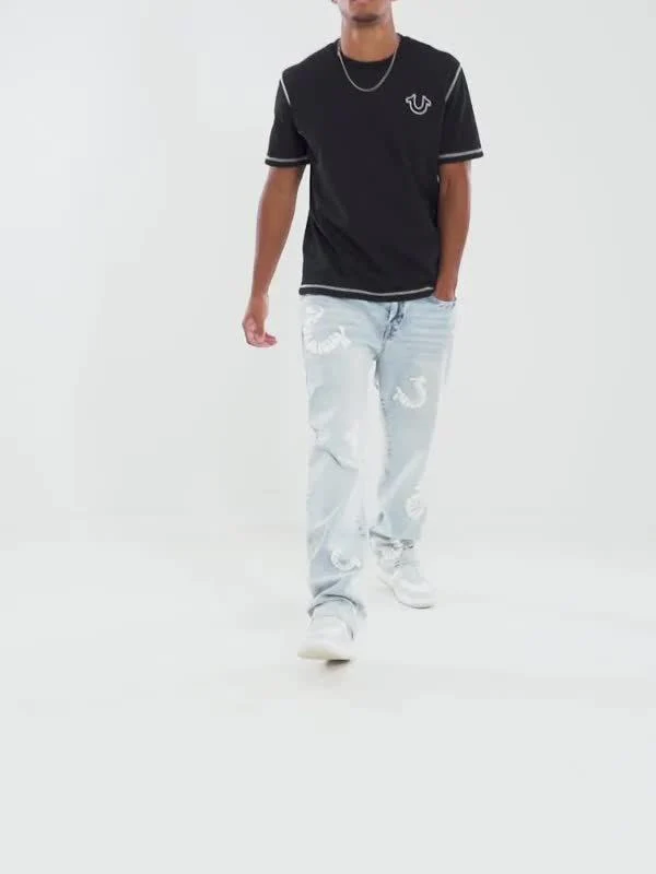 Bobby Puff Print Jeans - Image 6