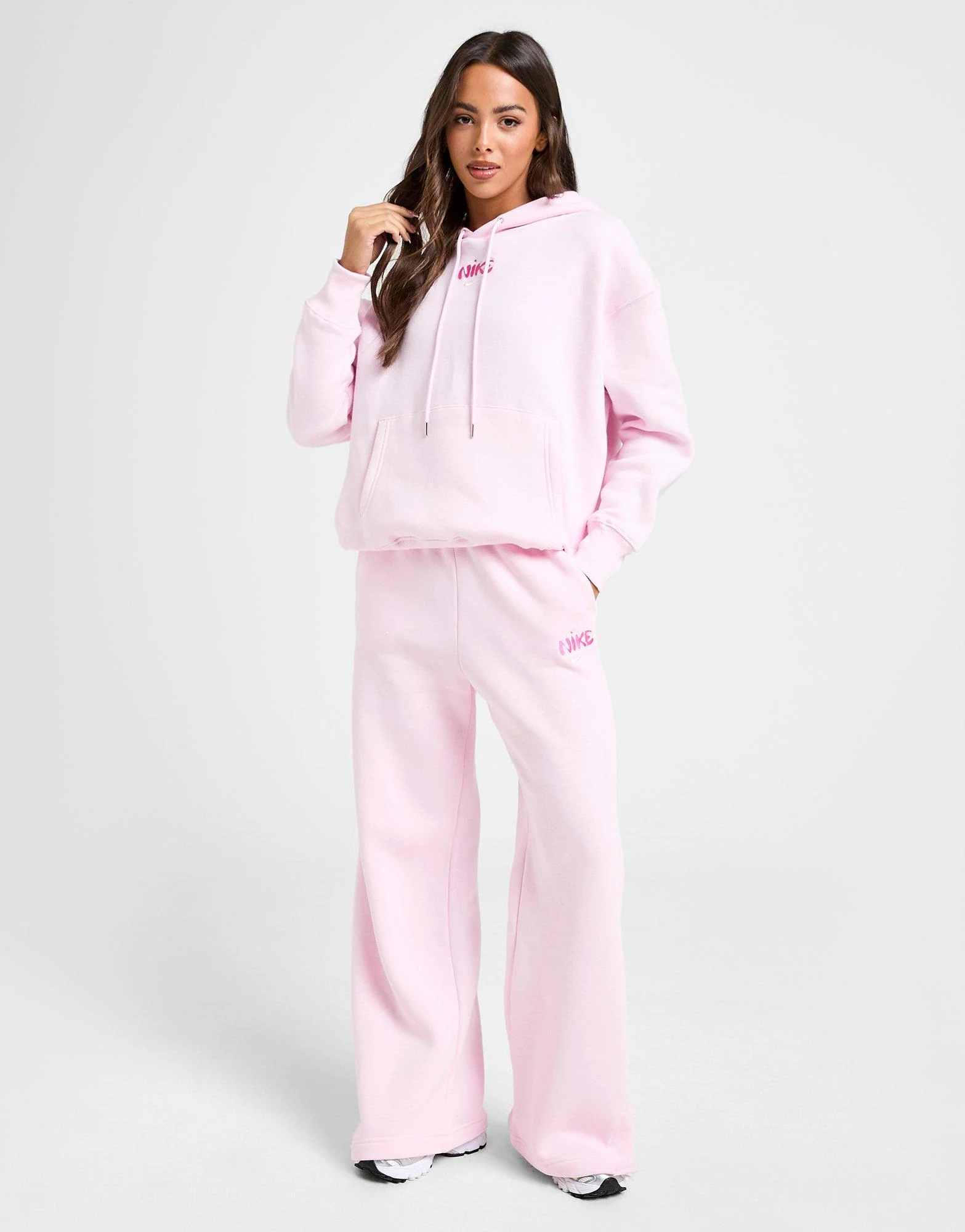 Bubble Graphic Wide Leg Joggers - Image 5