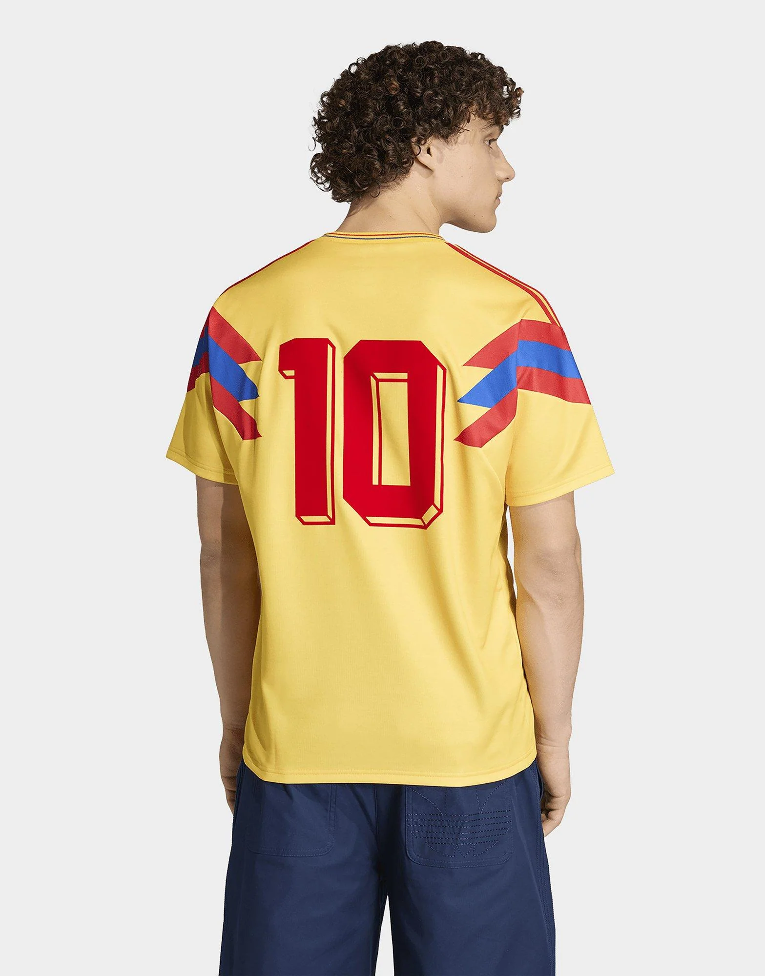 Colombia '90 #10 Retro Home Shirt - Image 3