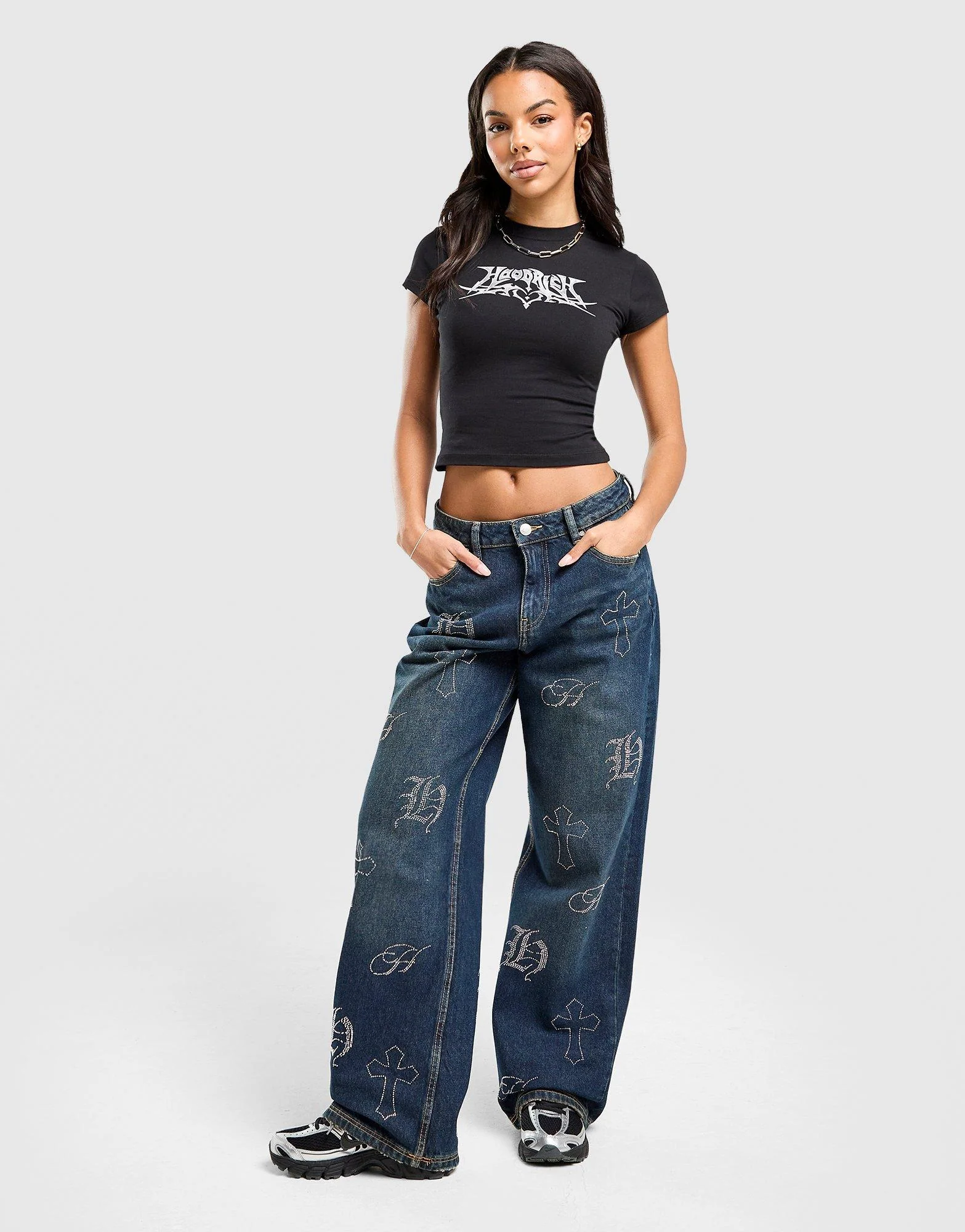 Crystal Diamante Jeans - Image 8