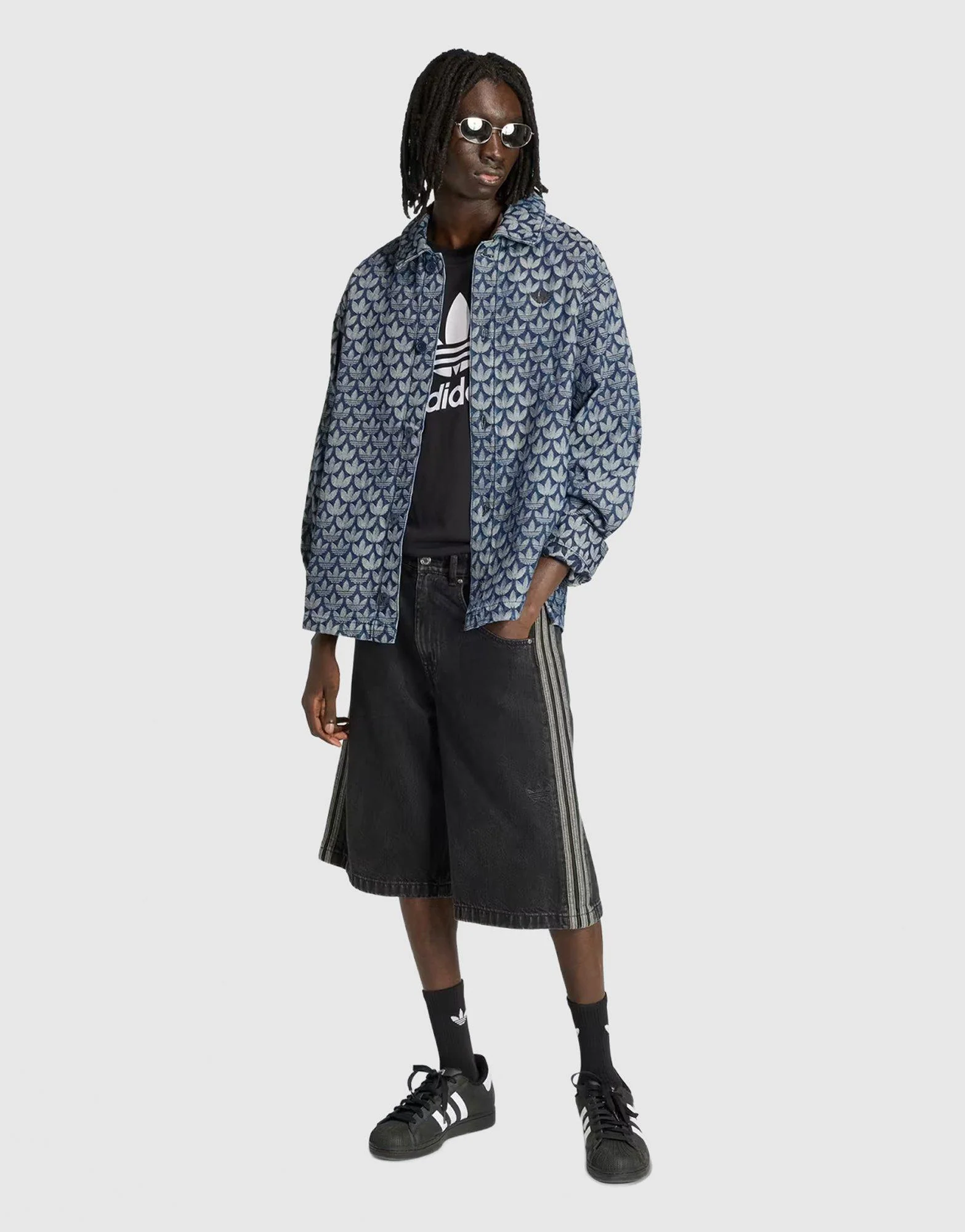 Denim Monogram Shirt - Image 3