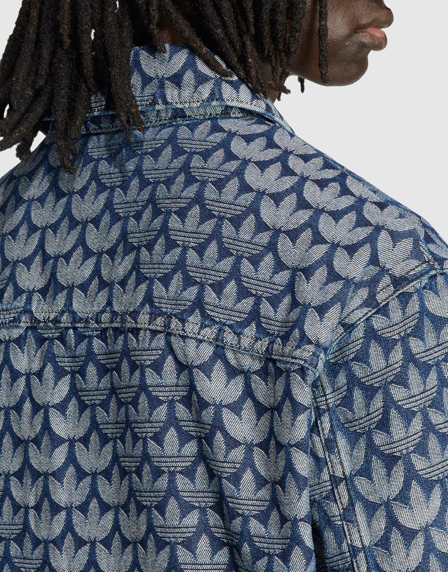 Denim Monogram Shirt - Image 5