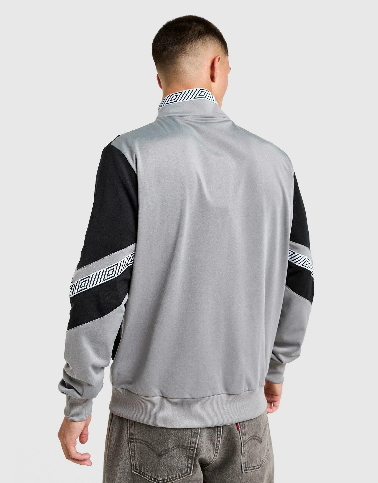 Diamond Colour Block Track Top - Image 3