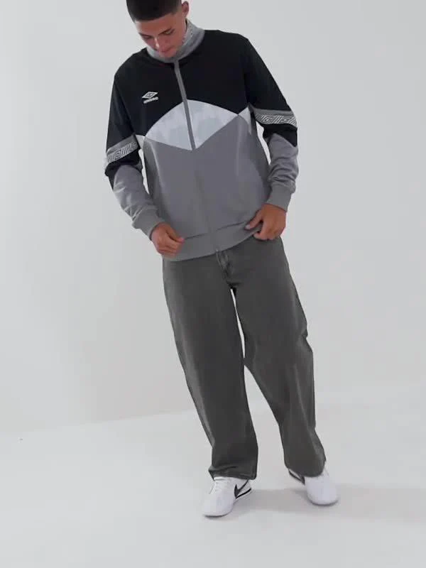 Diamond Colour Block Track Top - Image 6