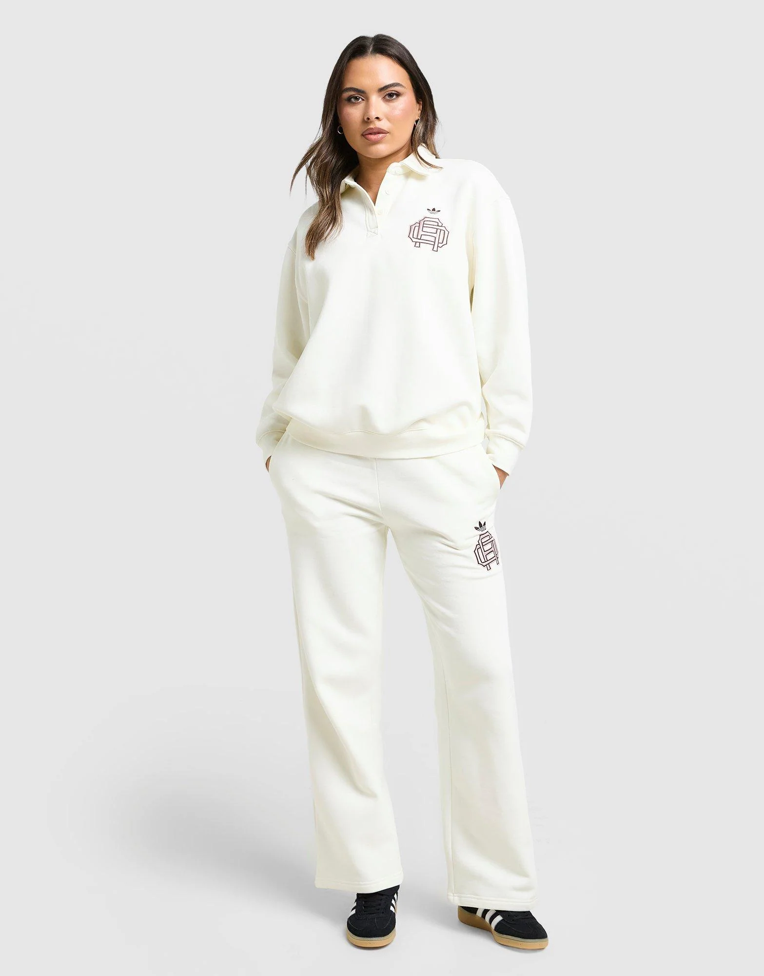 Emblem Collar Sweatshirt - Image 2