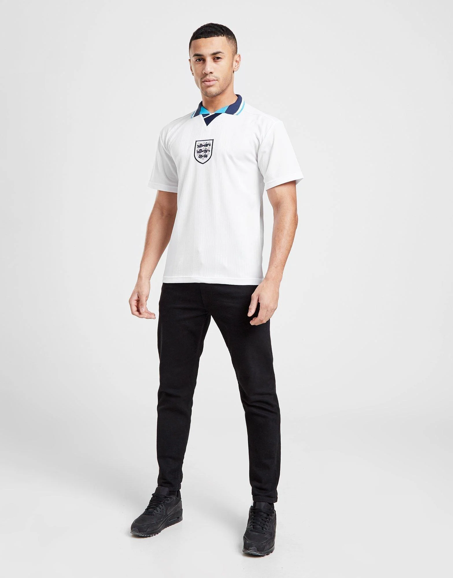 England '96 European Championship Retro Shirt - Image 3