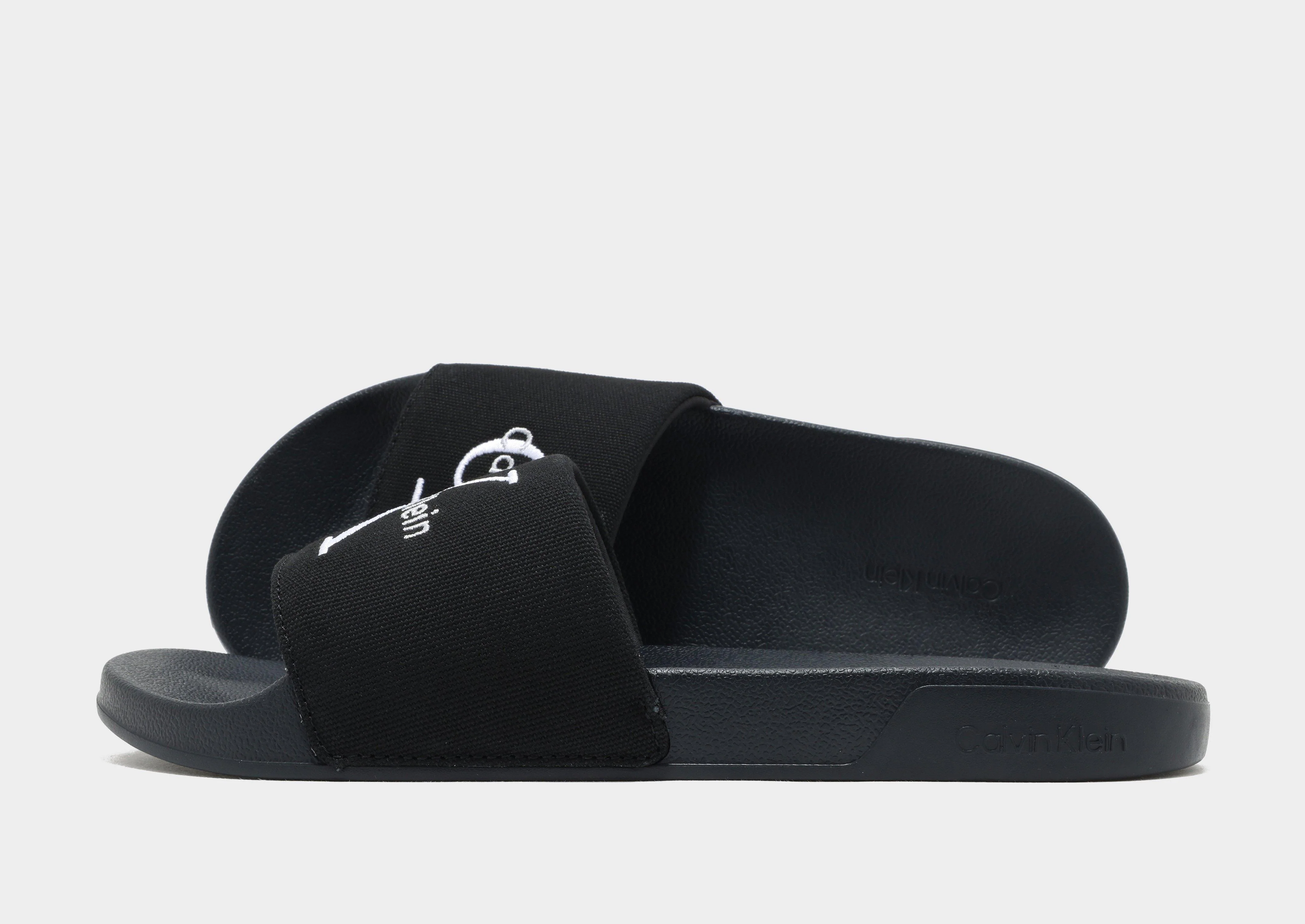 Logo Embellished Canvas Slides