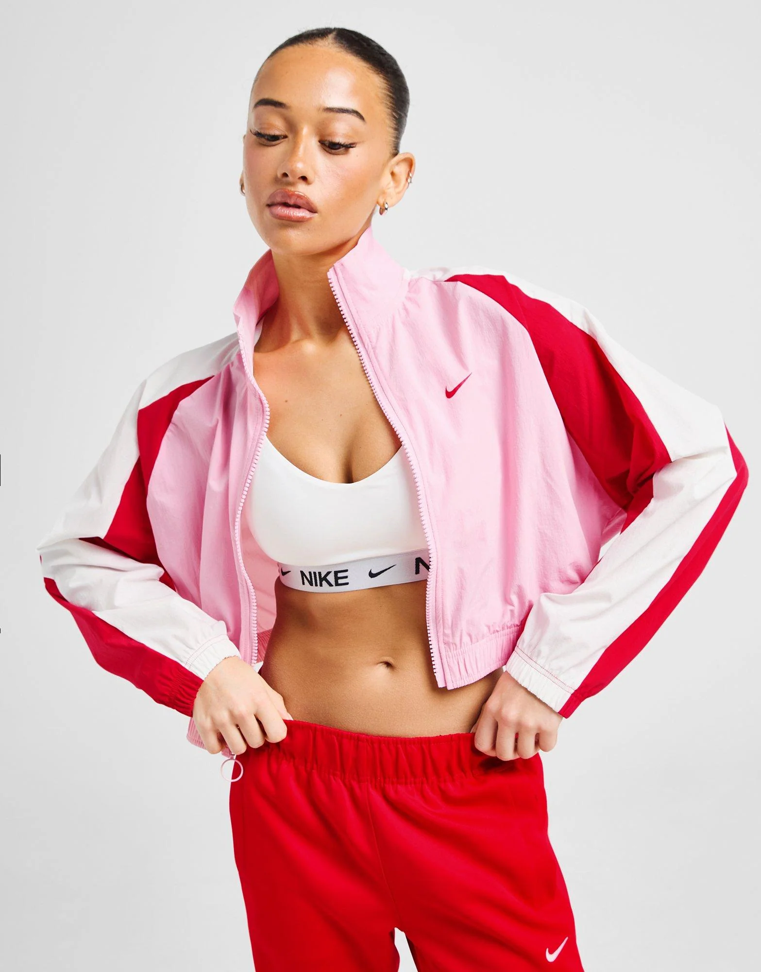 Essential Woven Colour Block Jacket - Image 2
