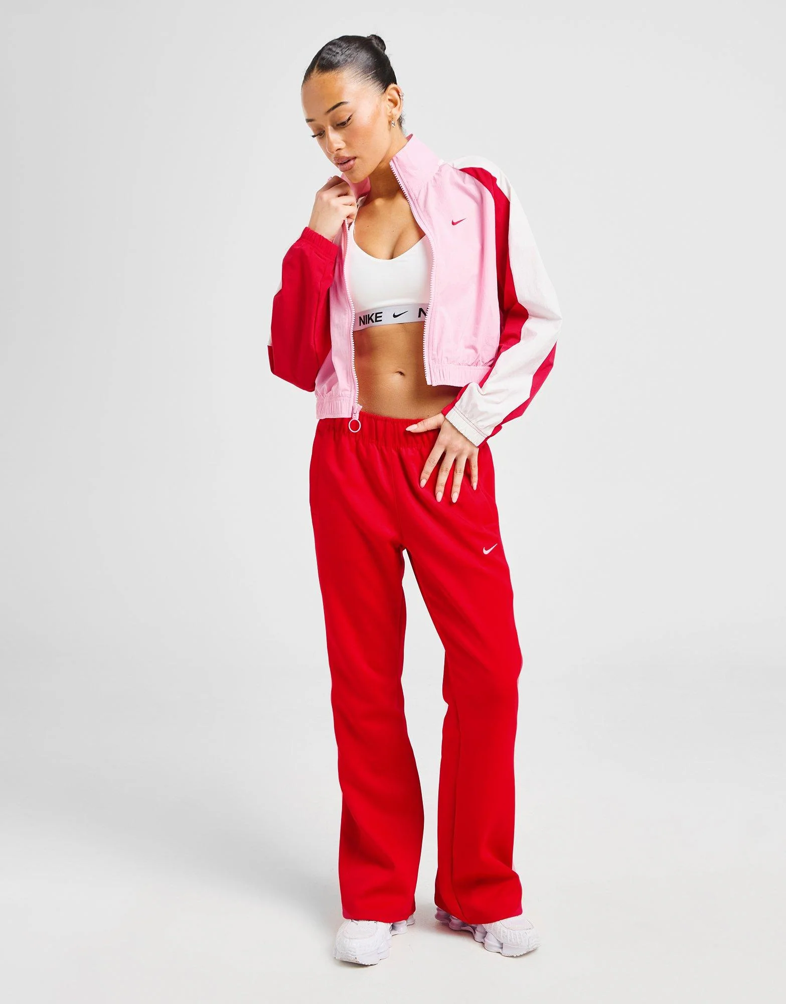 Essential Woven Colour Block Jacket - Image 4