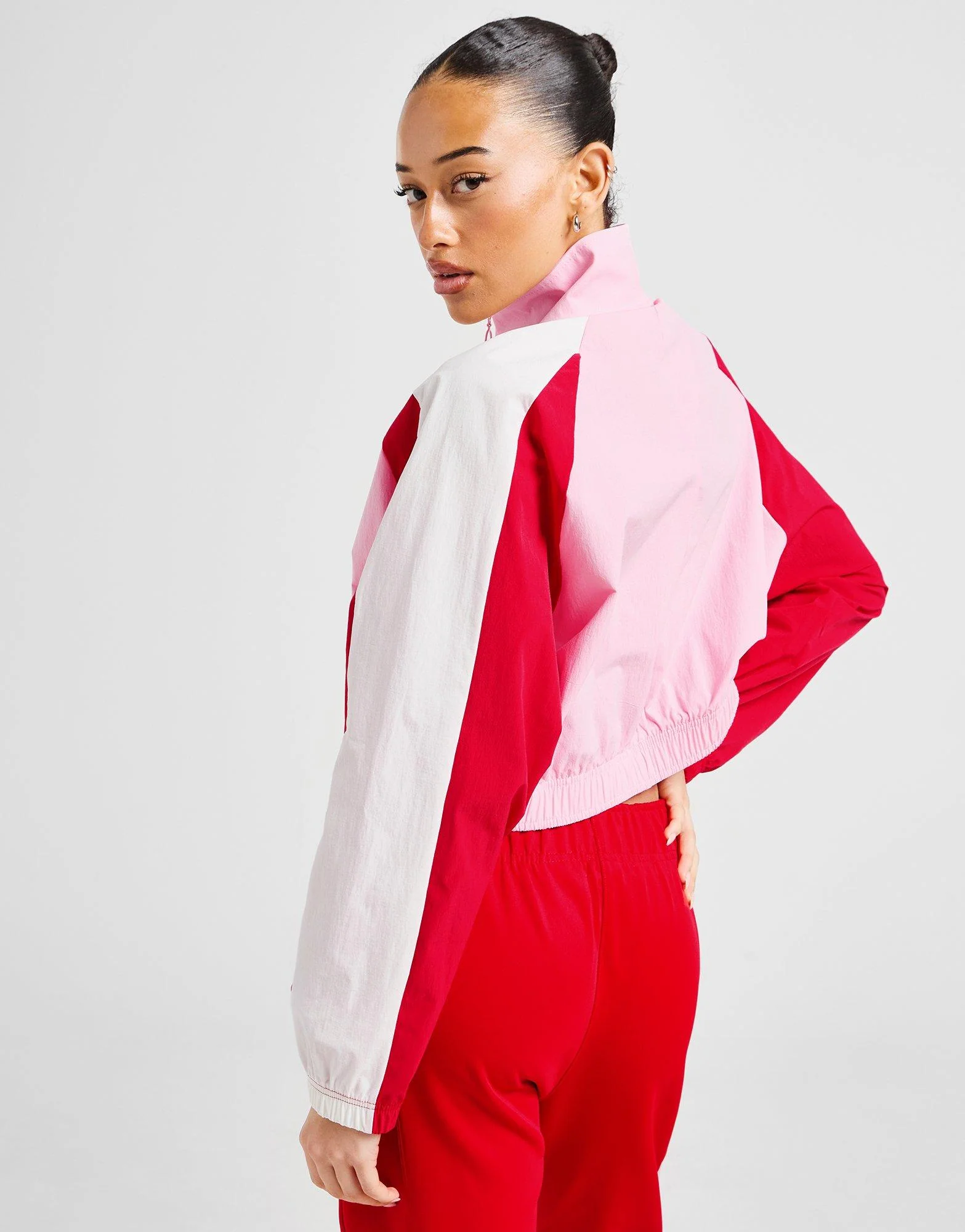 Essential Woven Colour Block Jacket - Image 5