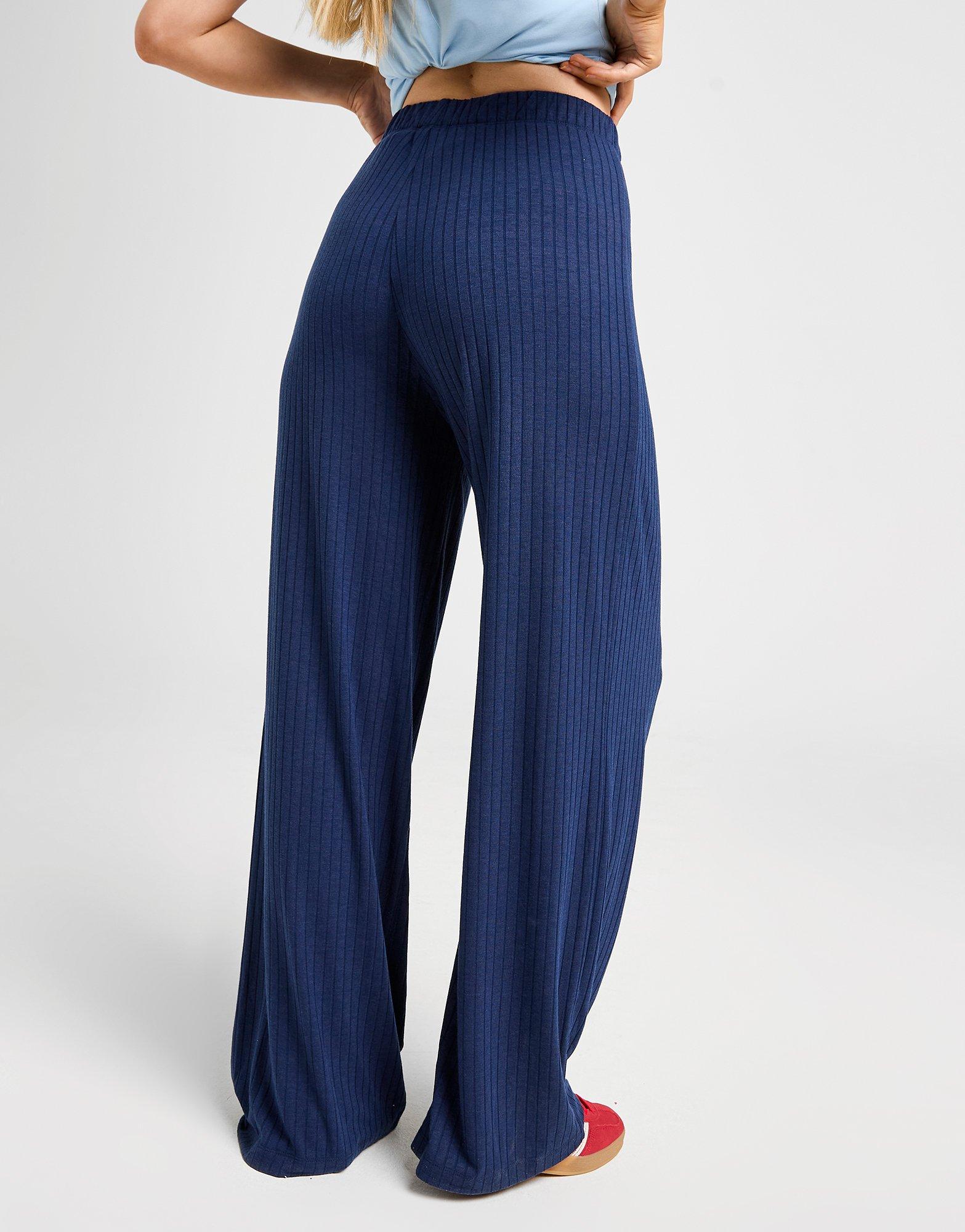 Essentials Rib Wide Joggers - Image 3