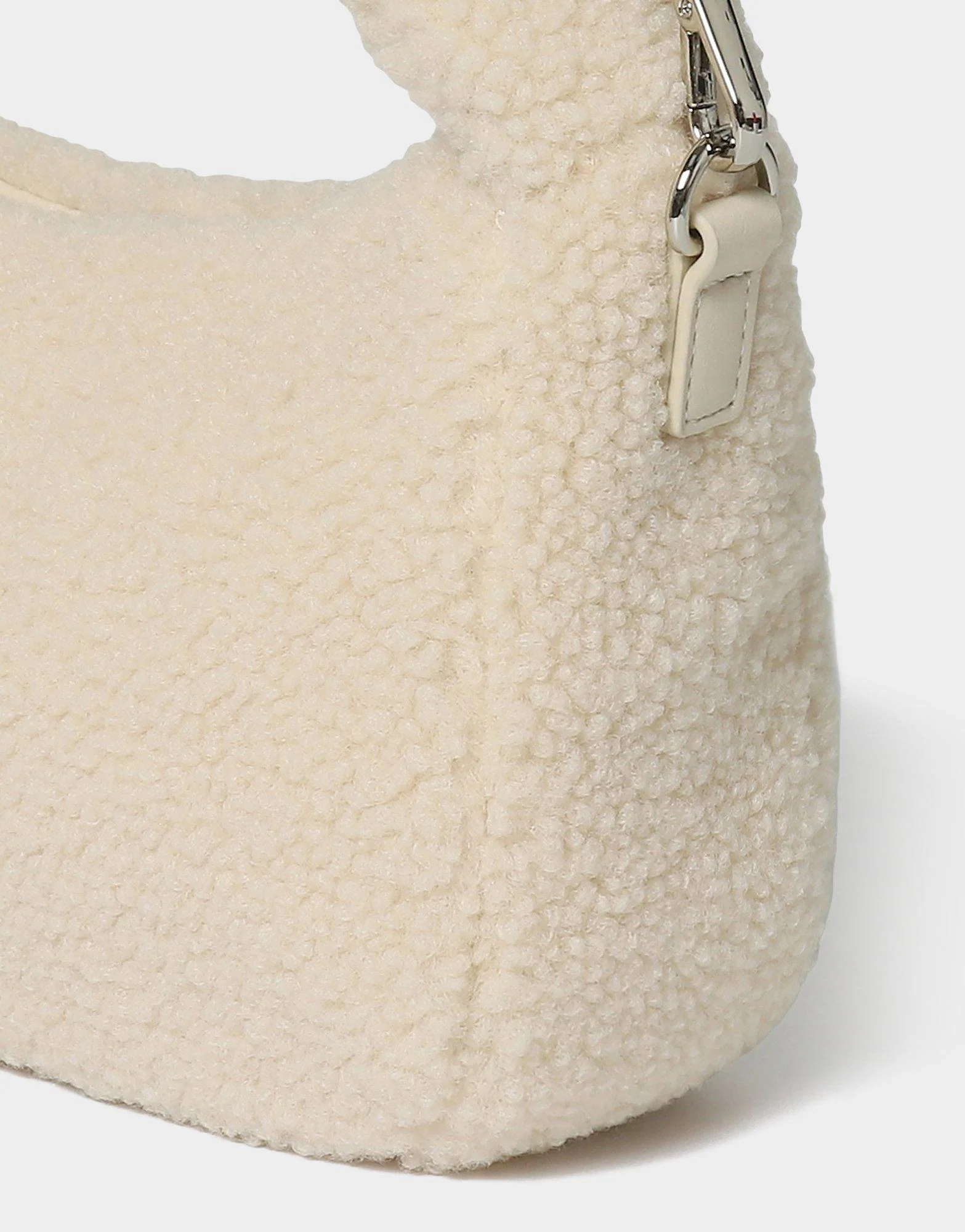 Fleece Round Mini Tote Bag - Image 4