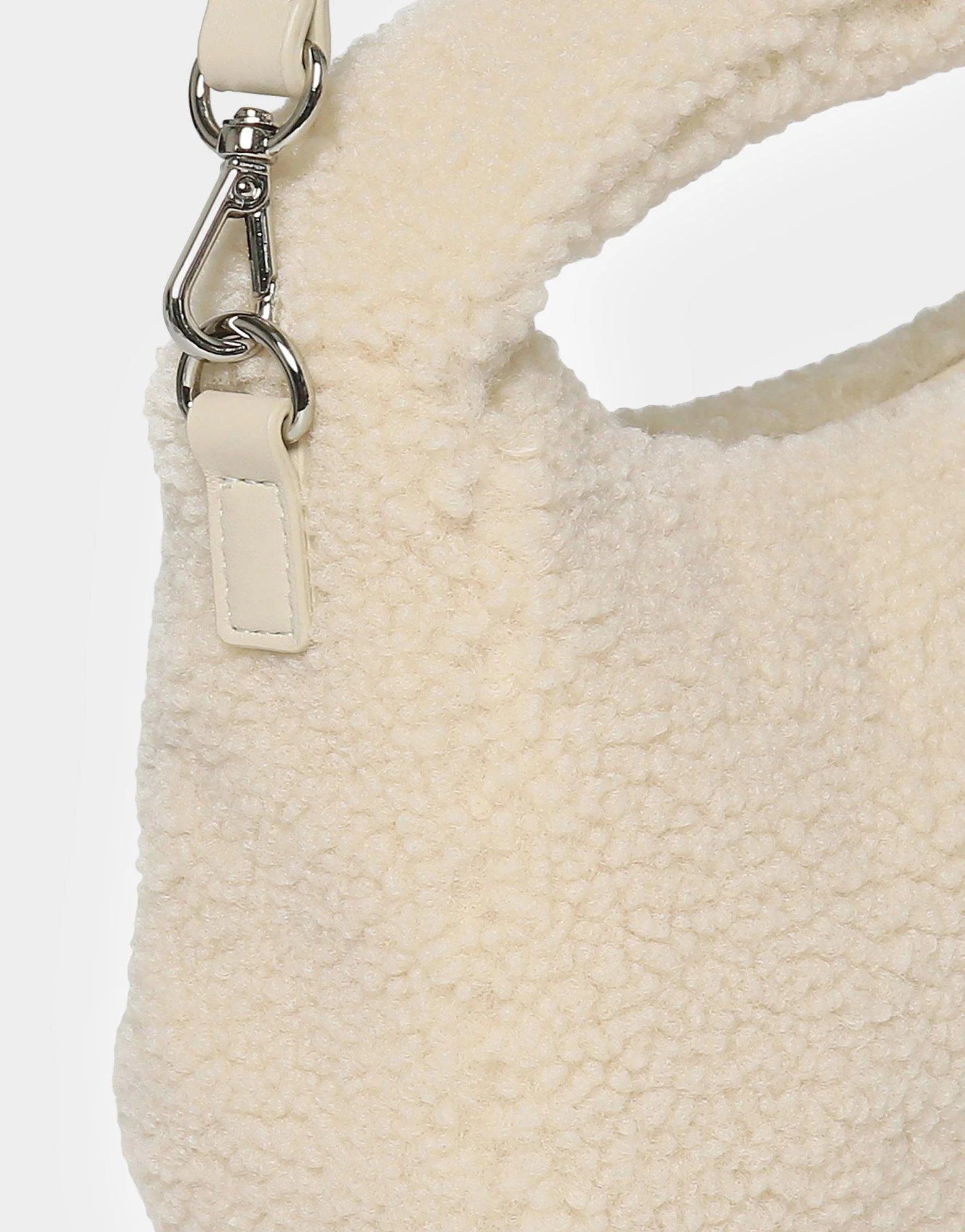 Fleece Round Mini Tote Bag - Image 6