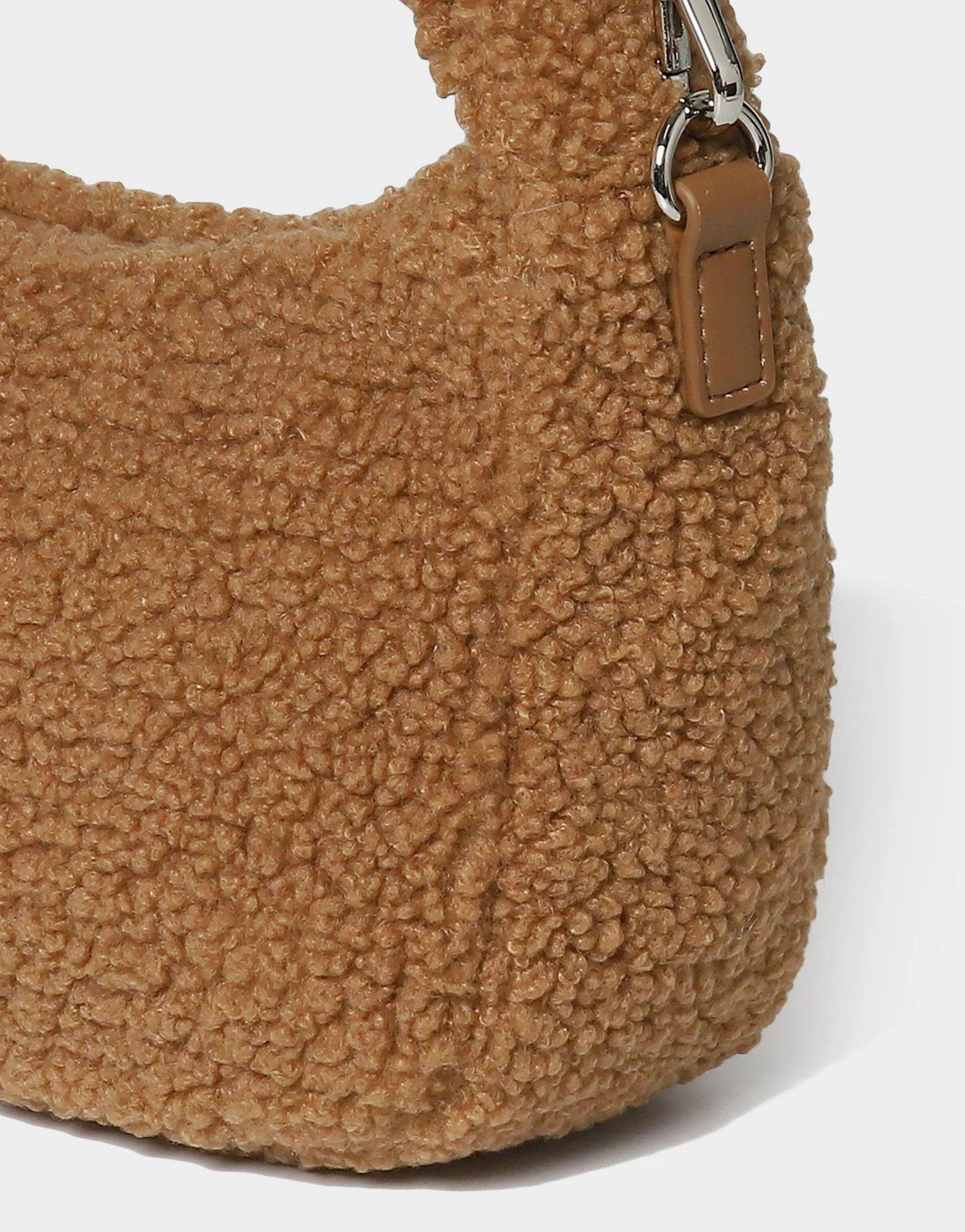 Fleece Round Mini Tote Bag - Image 4