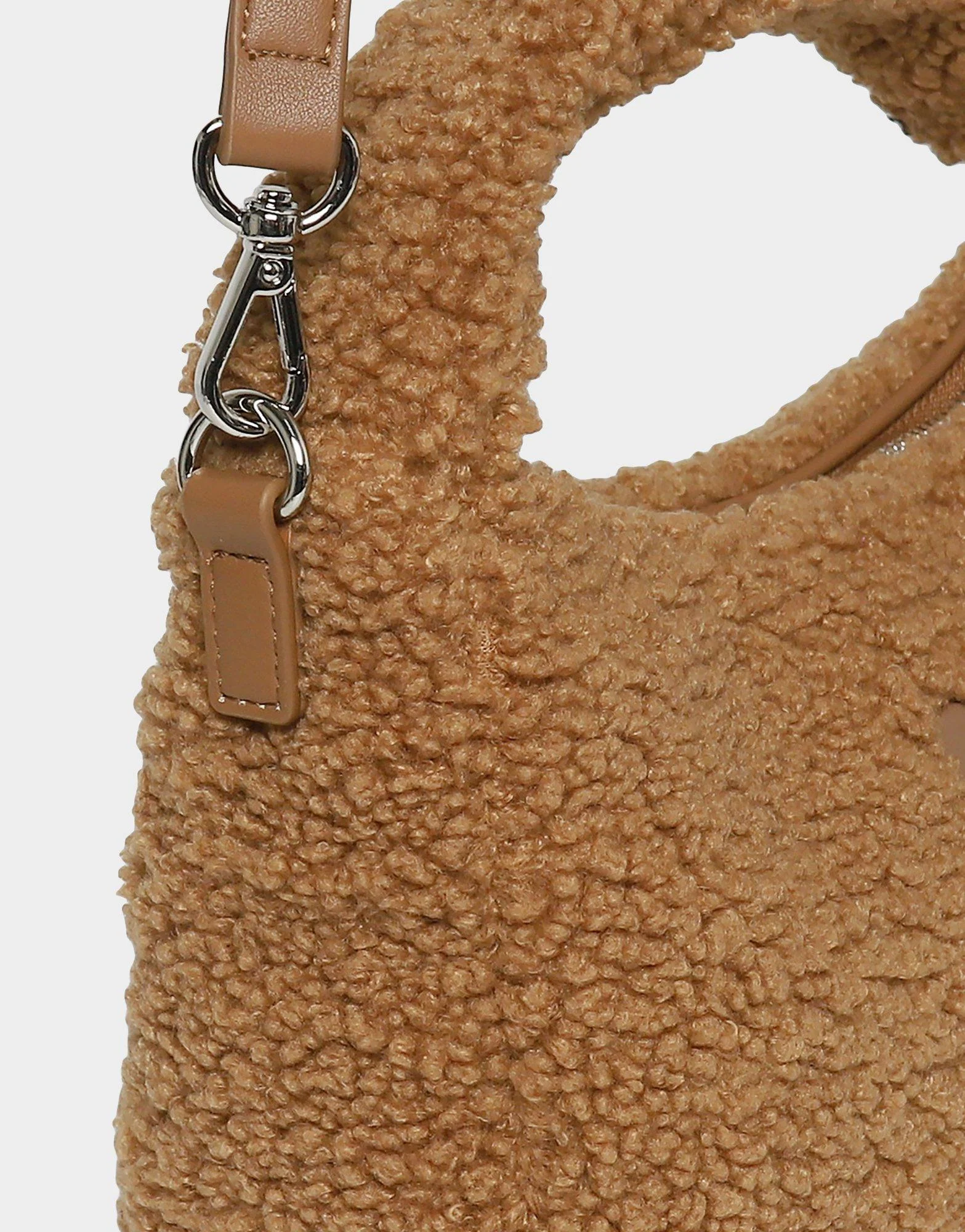 Fleece Round Mini Tote Bag - Image 6