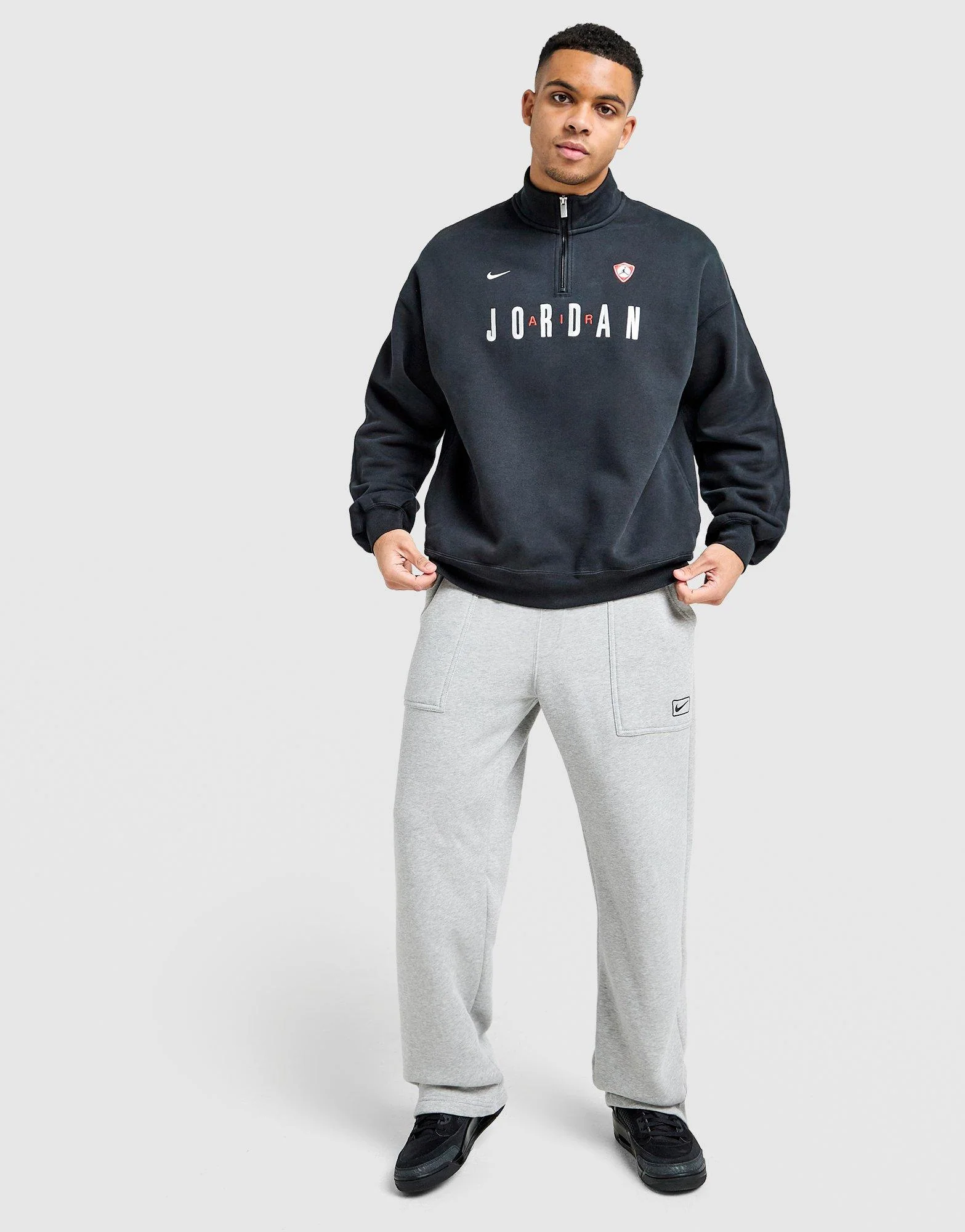Flight Graphic 1/2 Zip Fleece - Image 2