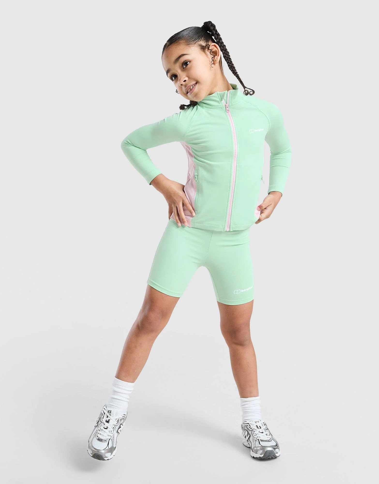 Girls' Aptitude 1/4 Zip Top/Leggings Set Children - Image 2