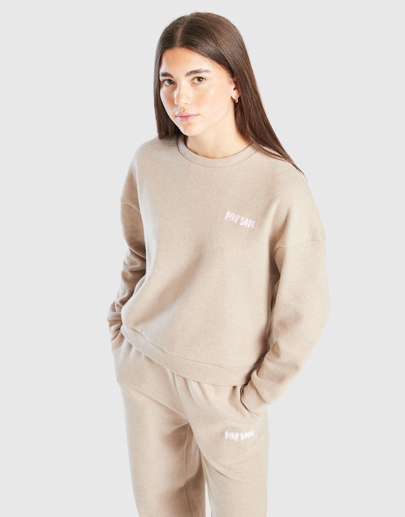 Girls' Ava Knit Crew Sweatshirt Junior