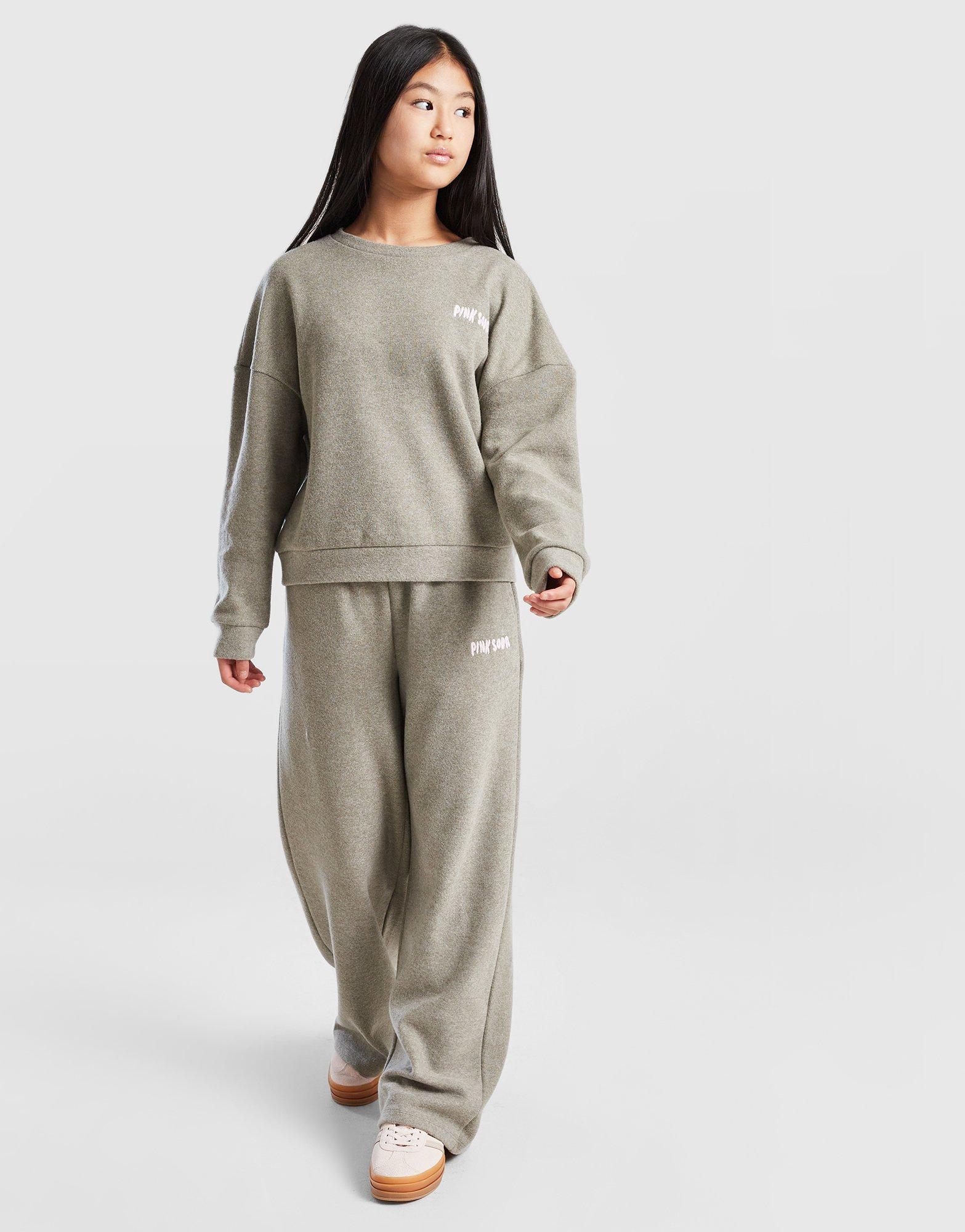 Girls' Ava Knit Crew Sweatshirt Junior - Image 4