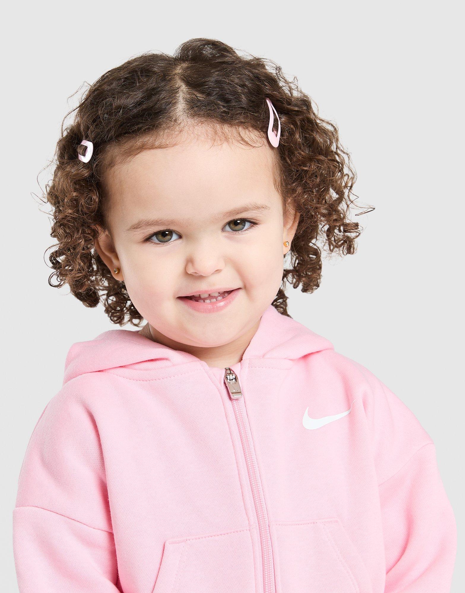 Girls' Graphic Full Zip Hooded Set Infant - Image 3