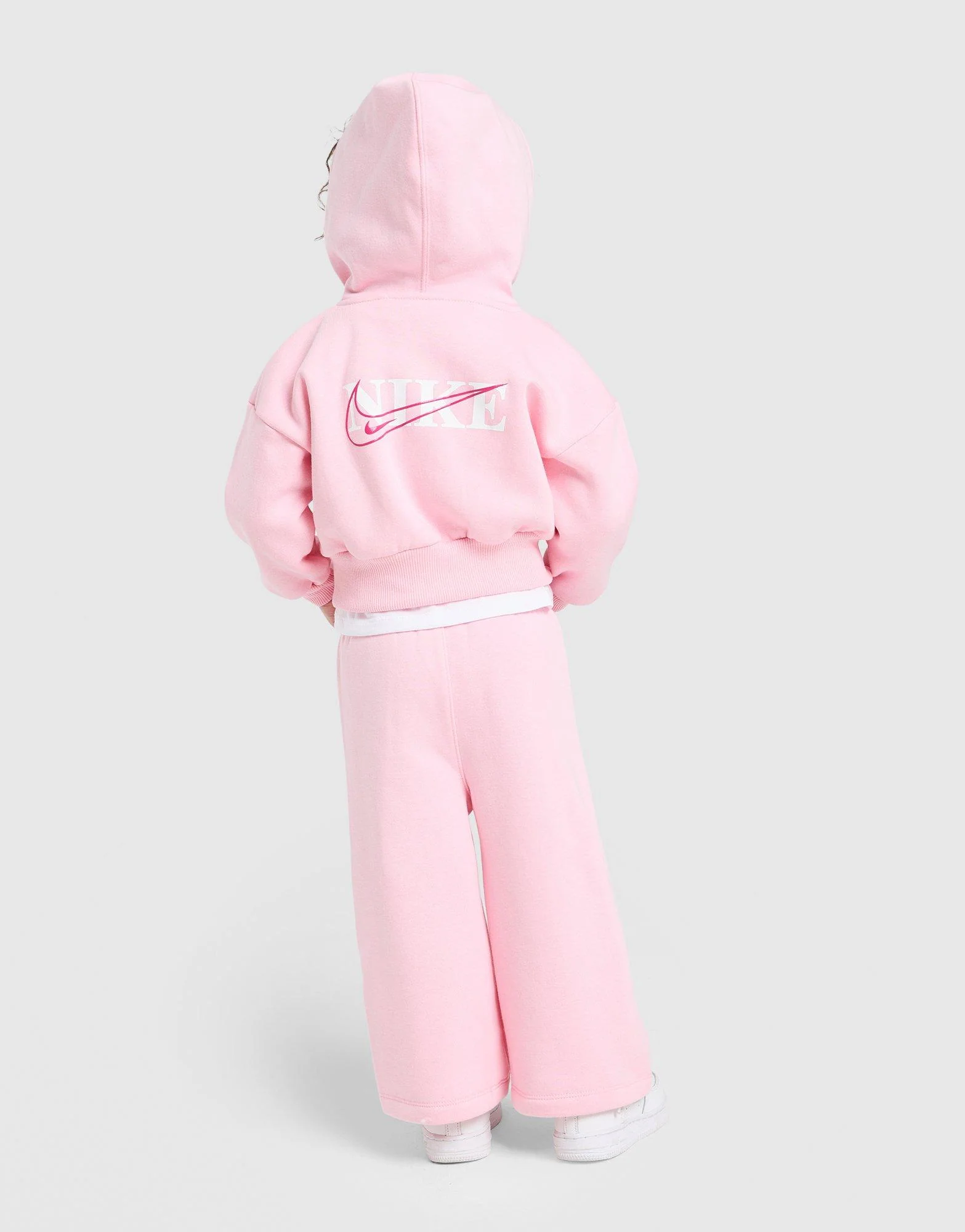 Girls' Graphic Full Zip Hooded Set Infant - Image 6