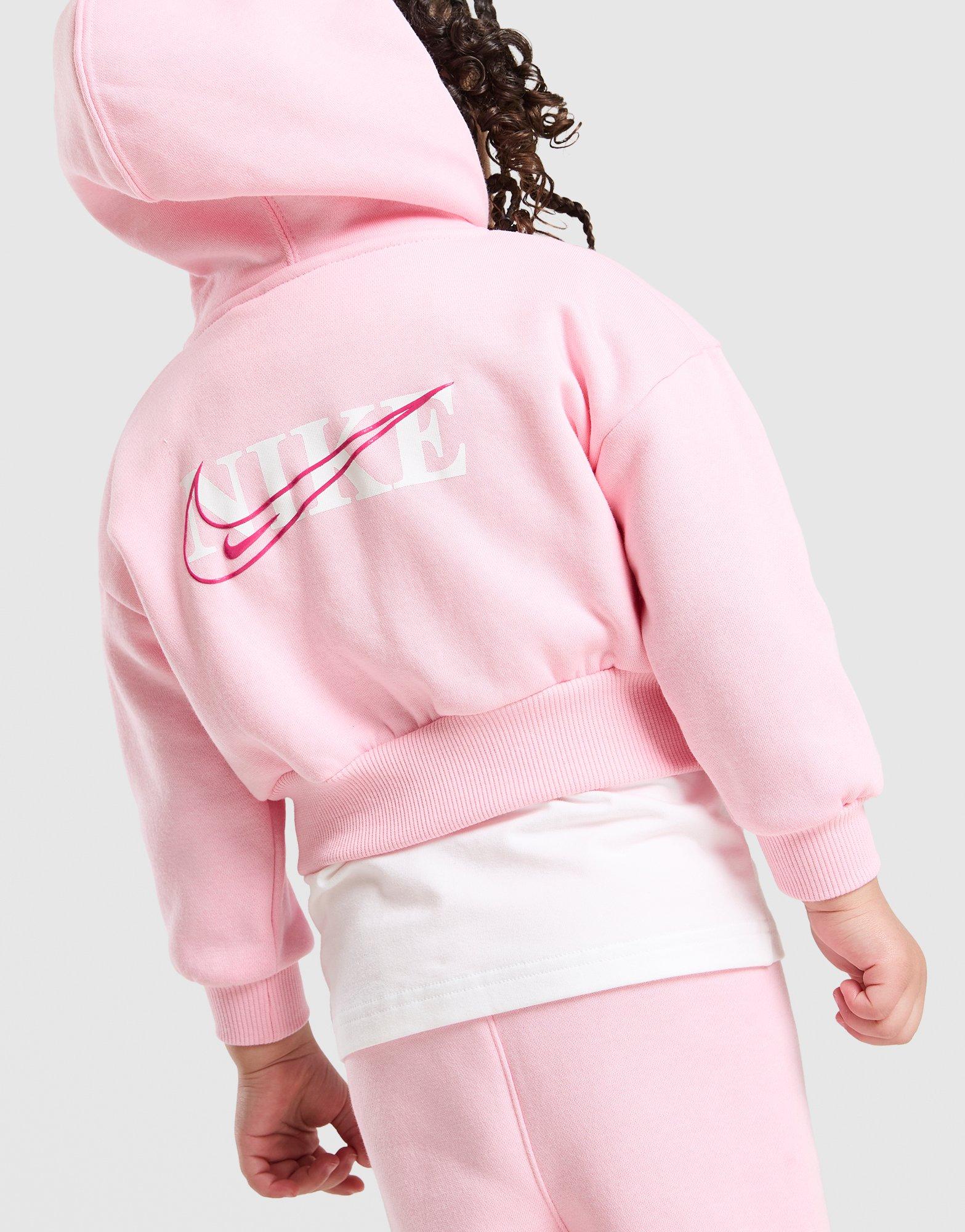 Girls' Graphic Full Zip Hooded Set Infant - Image 7