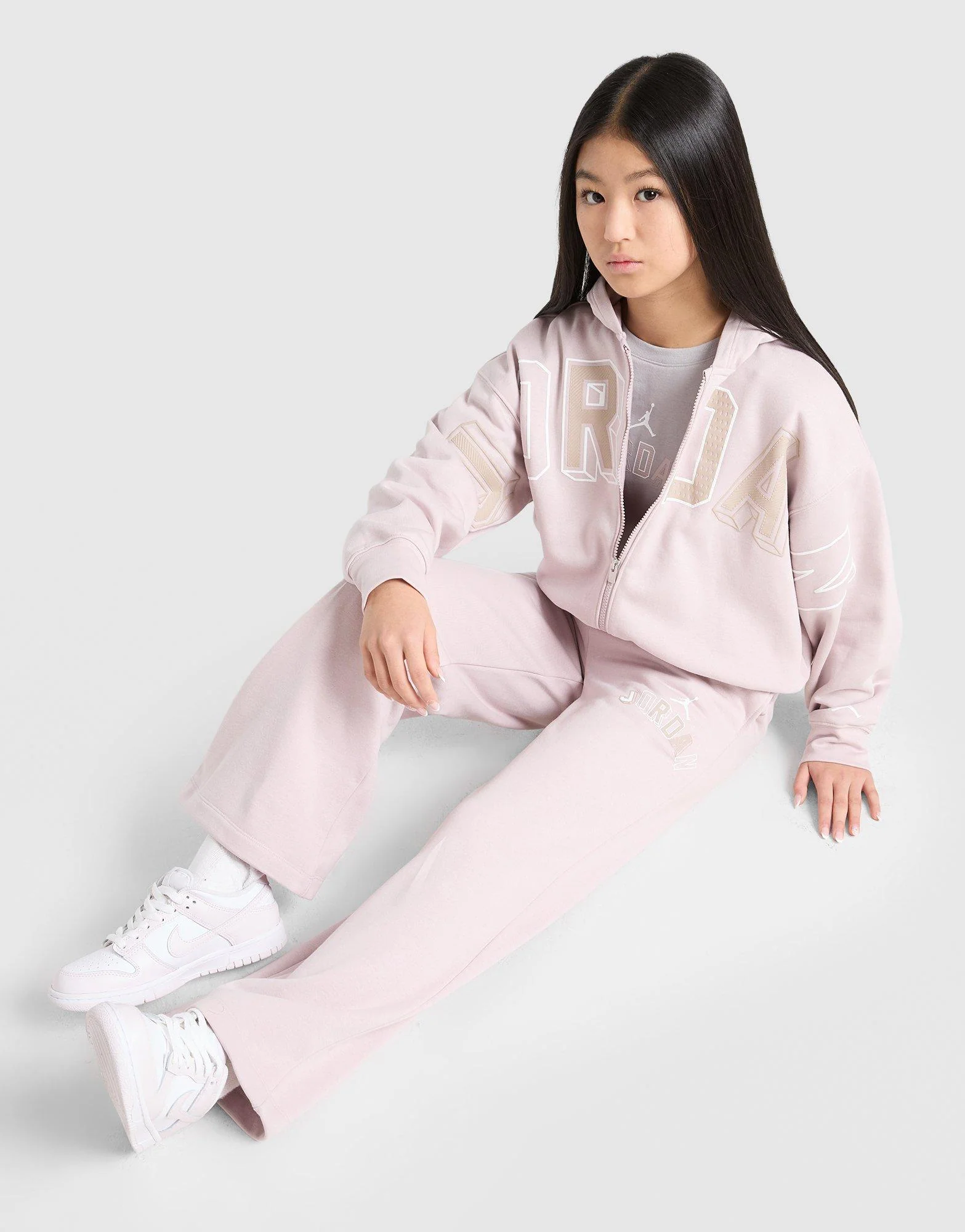 Girls' Logo Wide Leg Joggers Junior