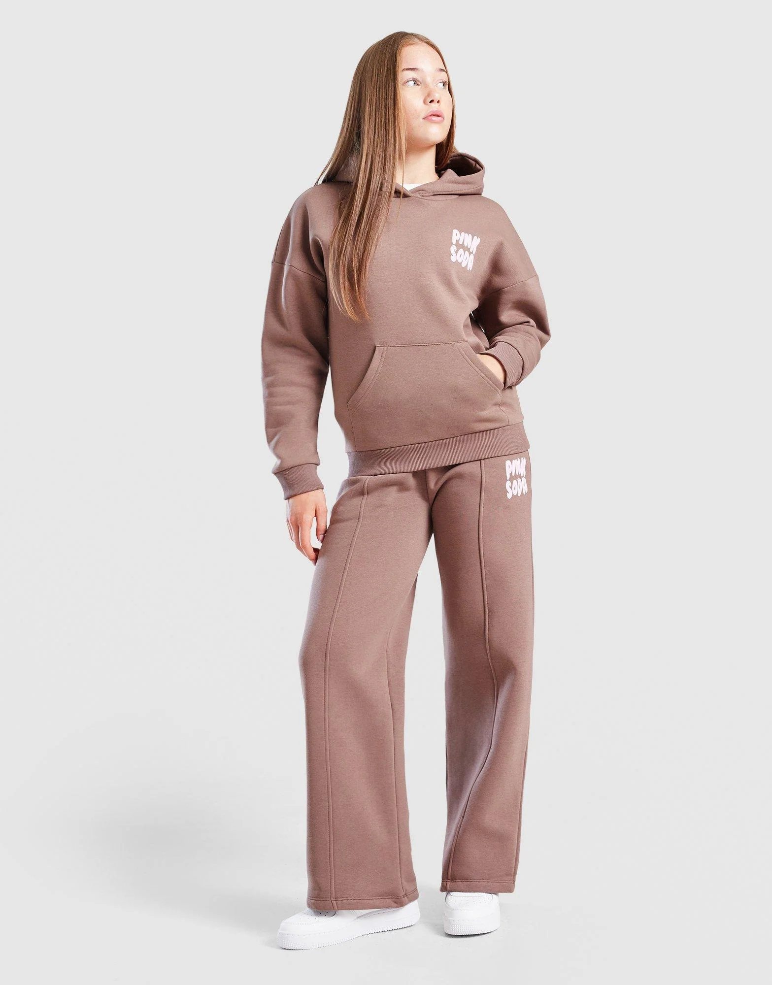 Girls' Mix Overhead Hoodie Junior - Image 5
