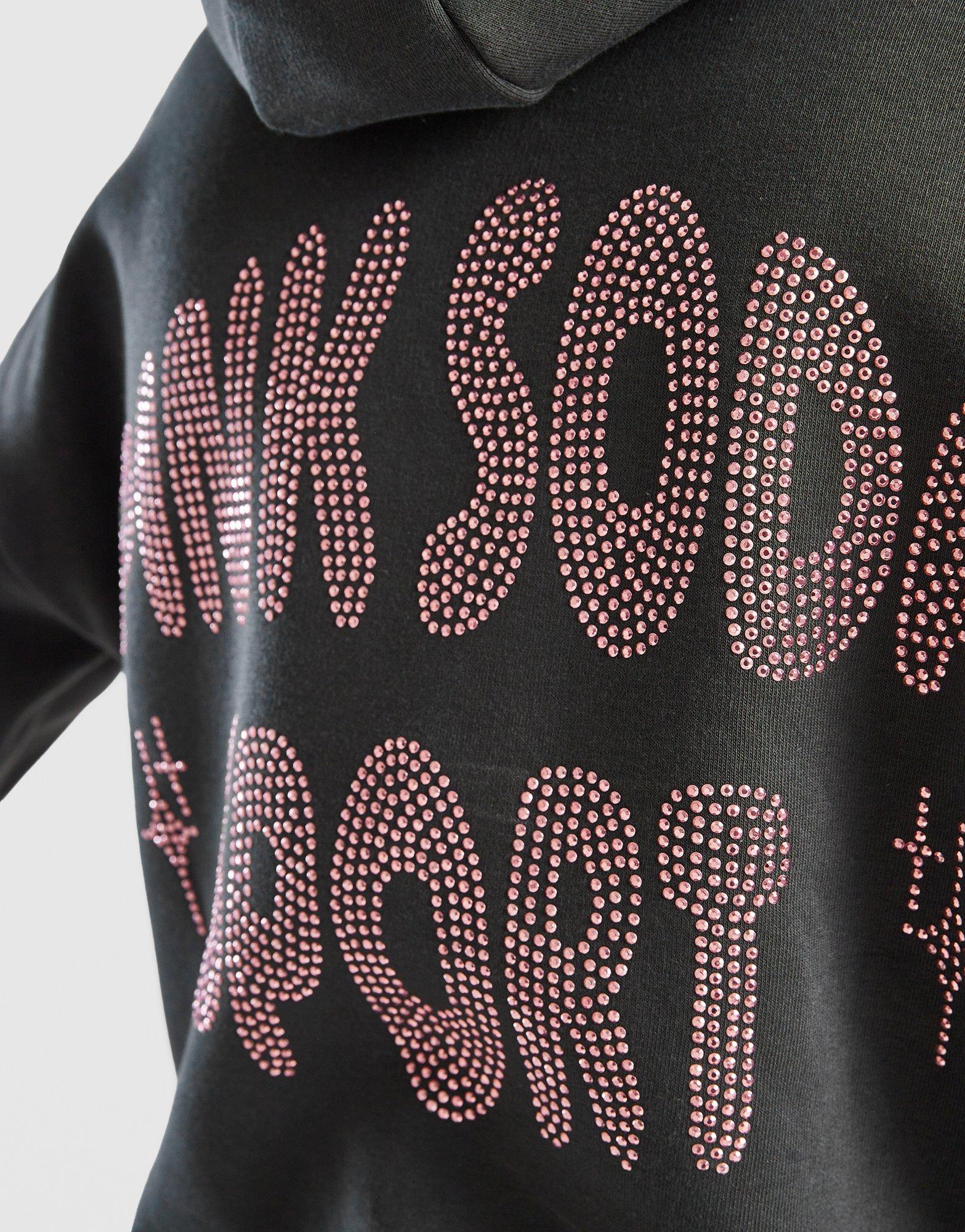 Girls' Rhinestone Overhead Hoodie Junior - Image 3