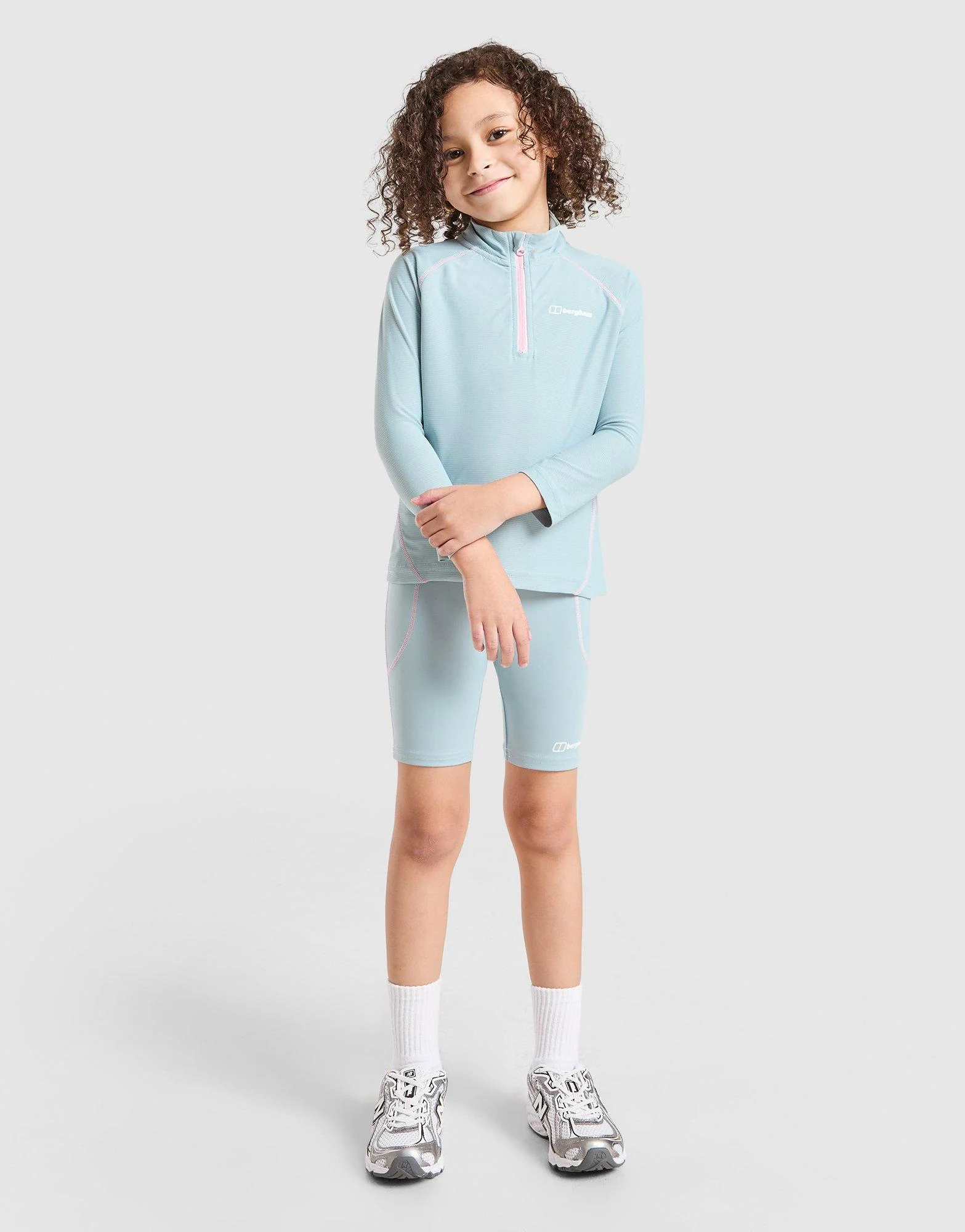 Stride 1/4 Zip/Shorts Set Children's - Image 2