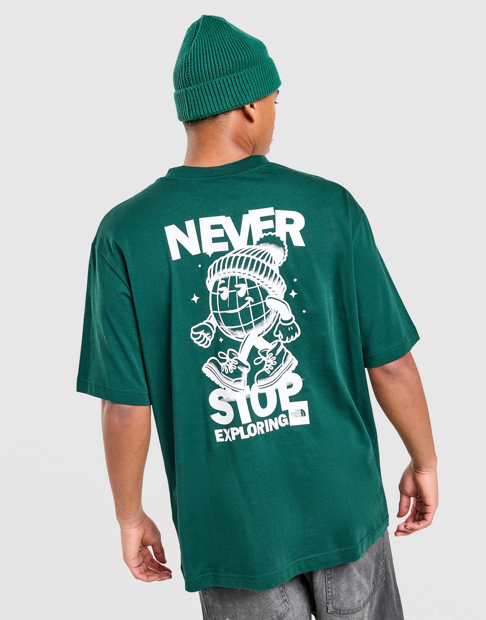 Globe Never Stop Exploring Oversized T-Shirt - Image 5