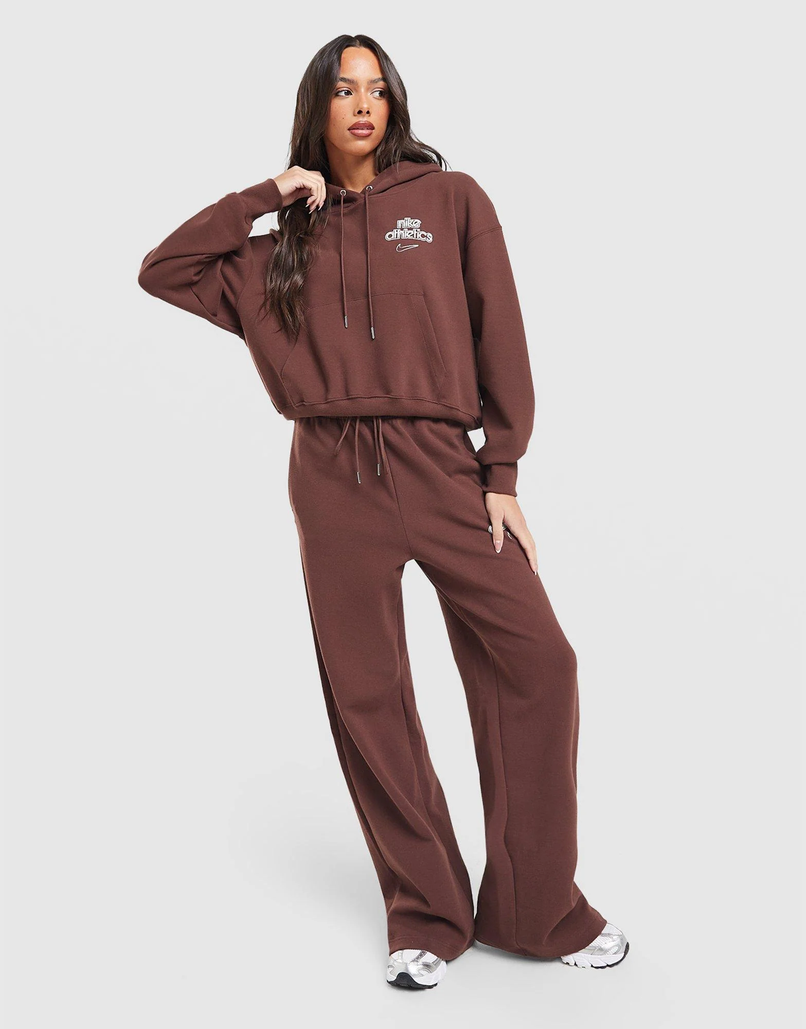 Graphic Swoosh Oversized Hoodie - Image 3