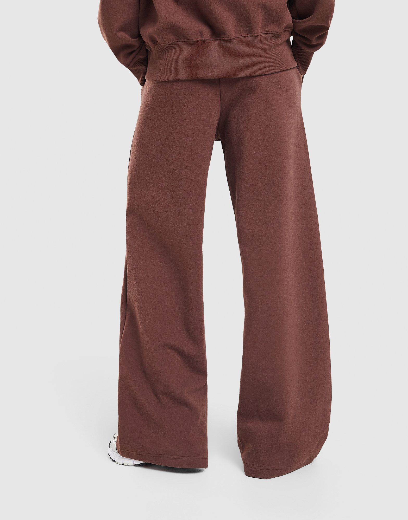 Graphic Swoosh Wide Leg Joggers - Image 5