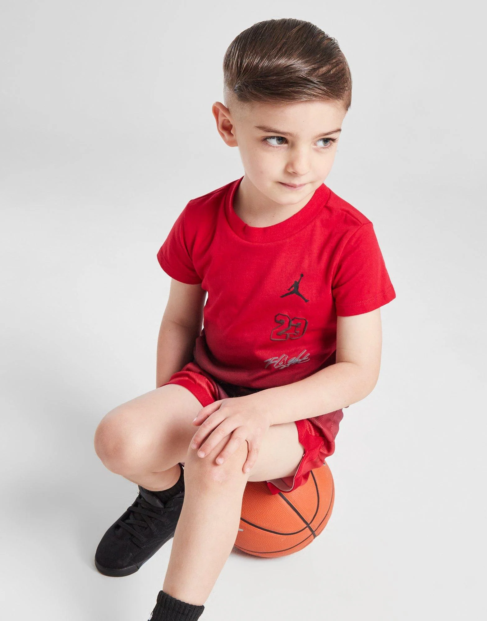 Jumpman Shot T-Shirt/Shorts Set Infant - Image 3