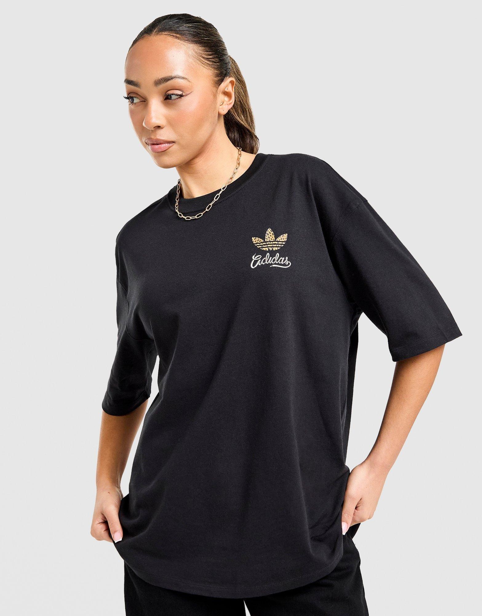 Leopard Print Samba Boyfriend T-Shirt - Image 2