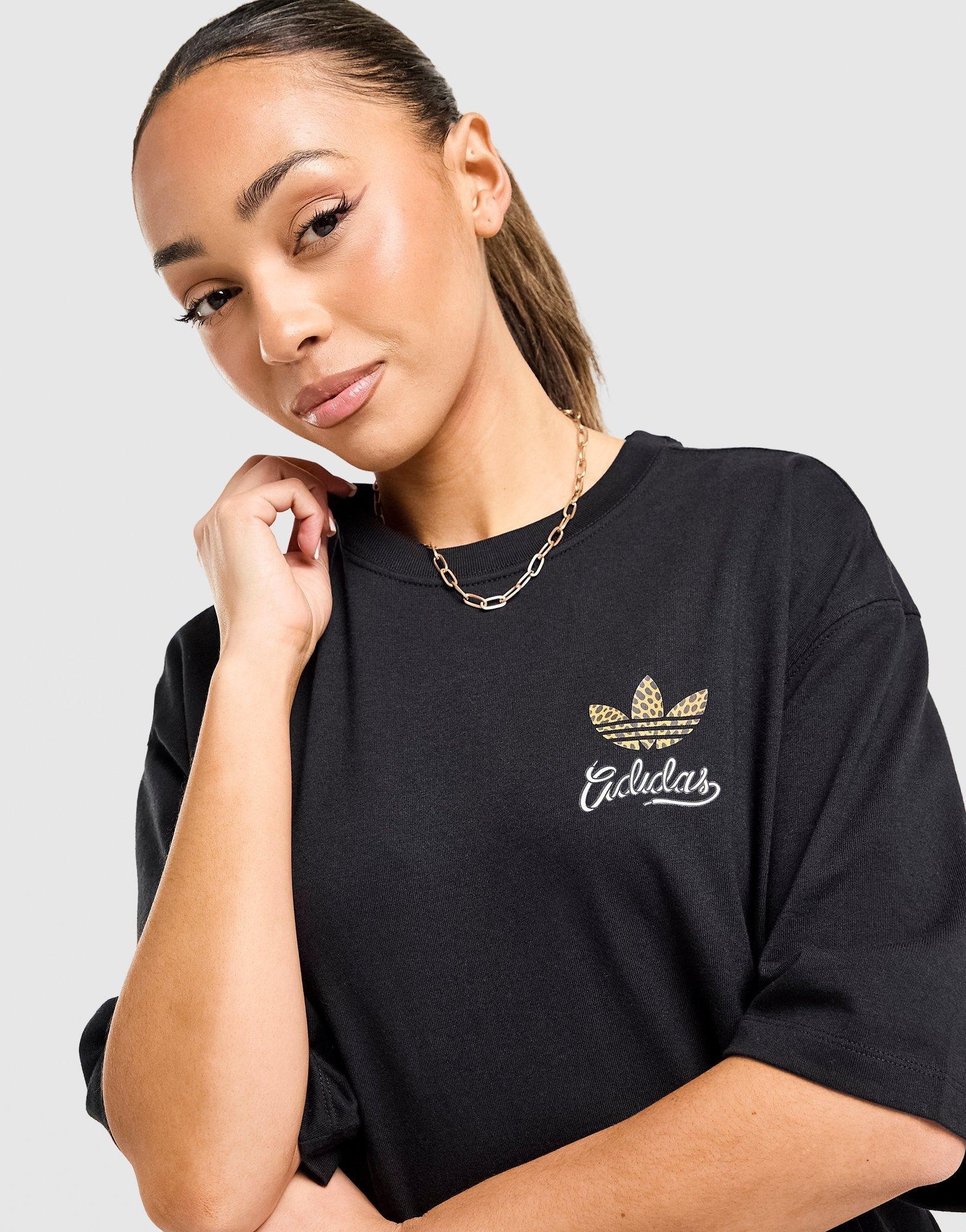 Leopard Print Samba Boyfriend T-Shirt - Image 5