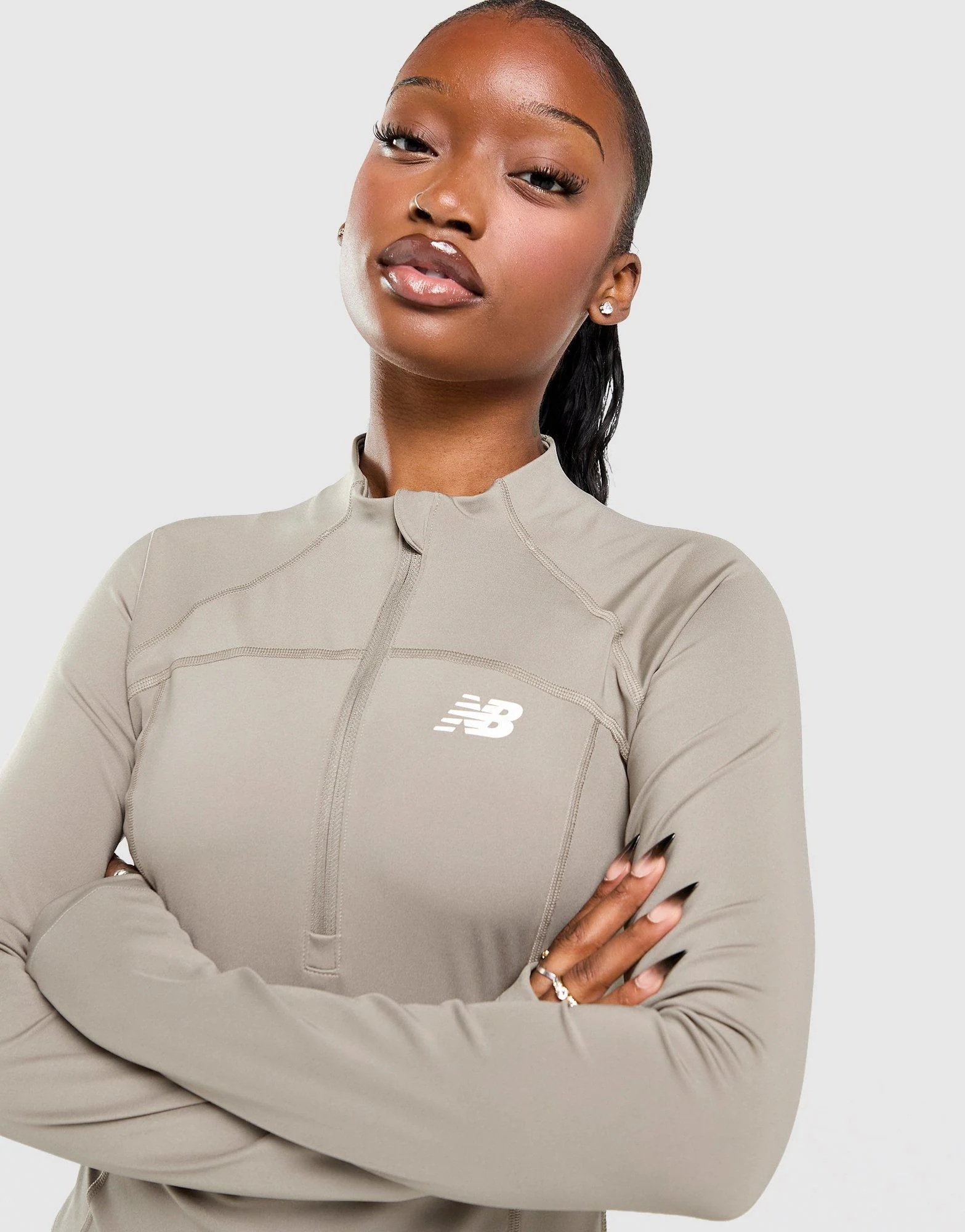 Logo 1/4 Zip Top - Image 3