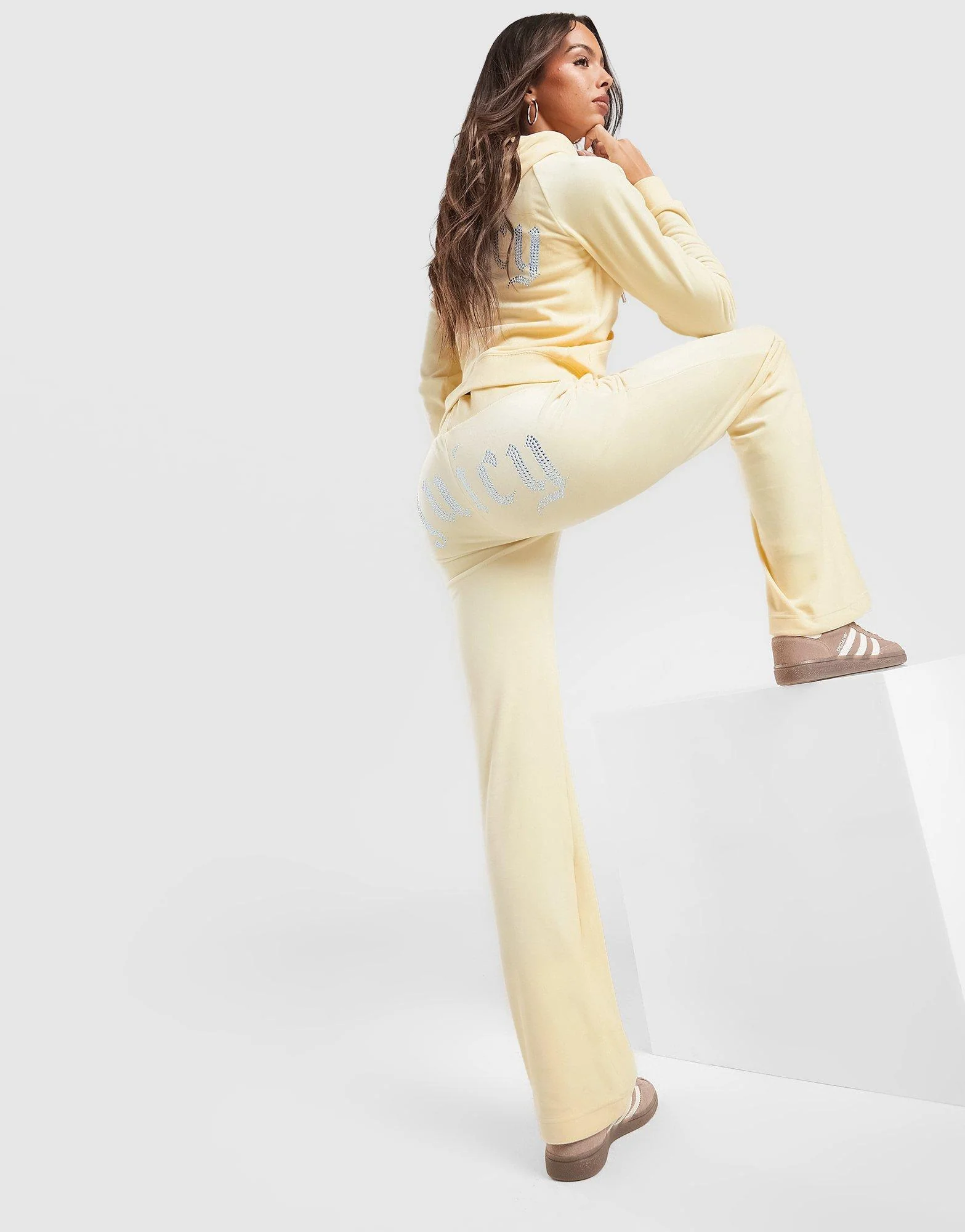 Logo Diamante Track Pants - Image 3