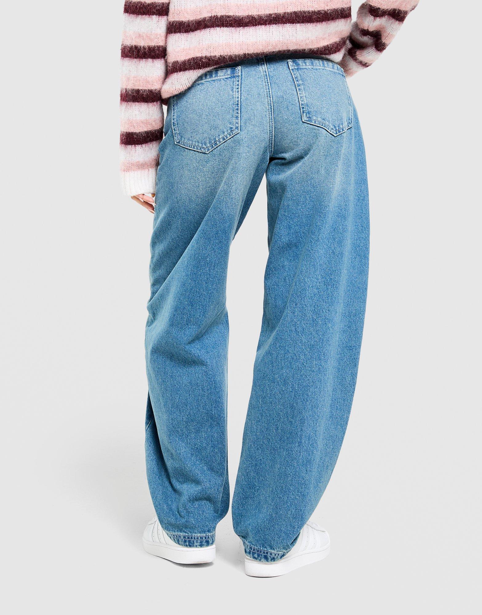 Mid-Rise Barrel Jeans - Image 3