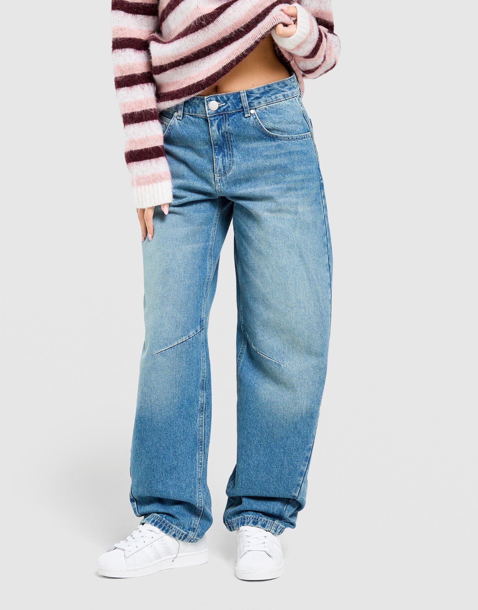 Mid-Rise Barrel Jeans - Image 6