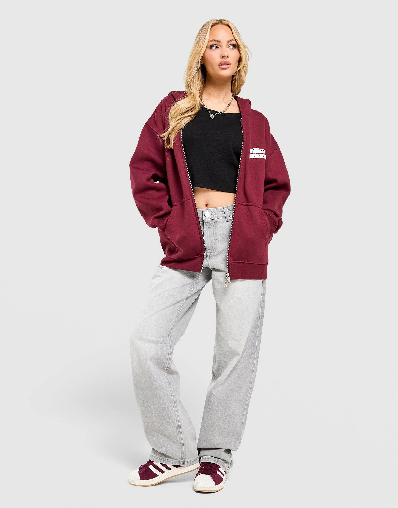 Mid-Rise Loose Jeans - Image 2