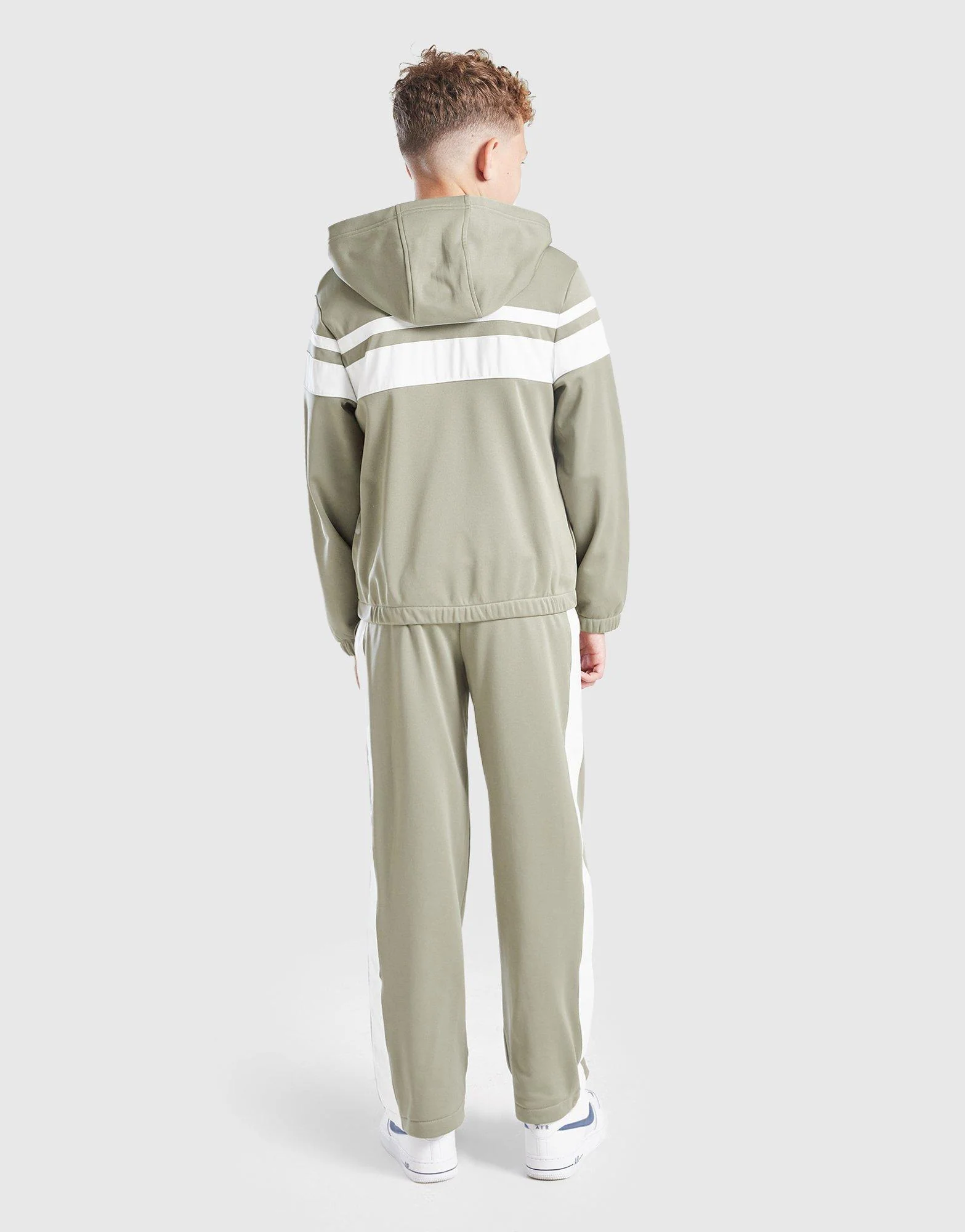 Mixed Full Zip Tracksuit Junior - Image 5