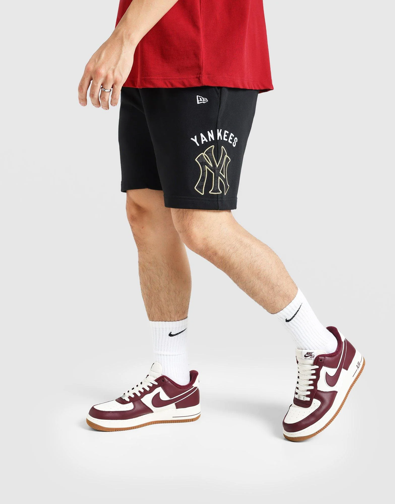 MLB LNY New York Yankees Knit Shorts - Image 2