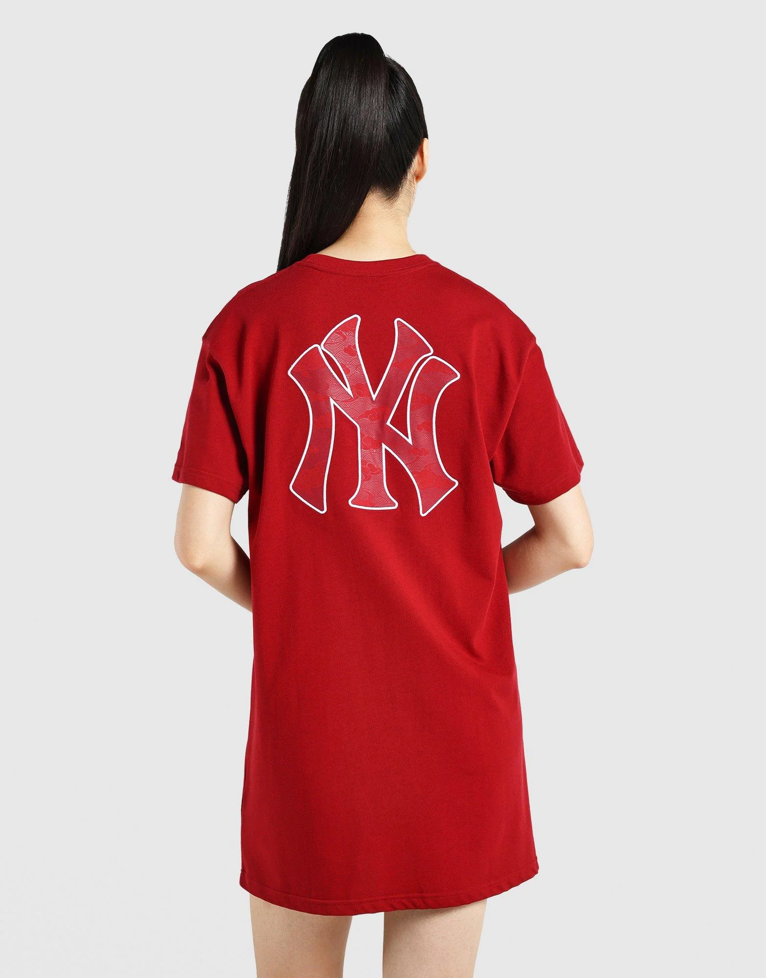 MLB LNY New York Yankees Long T-Shirt Dress - Image 5