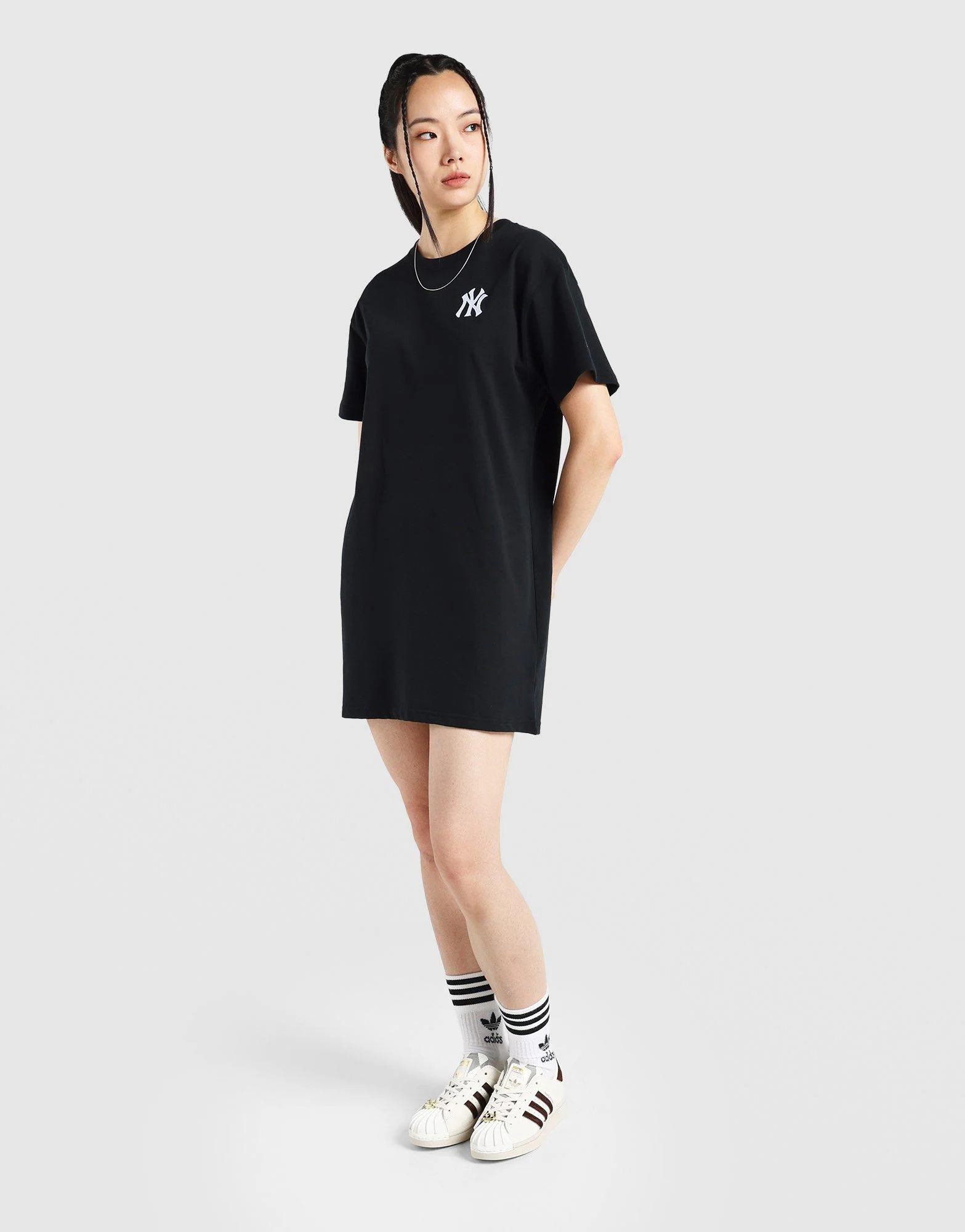 MLB LNY New York Yankees Long T-Shirt Dress - Image 3